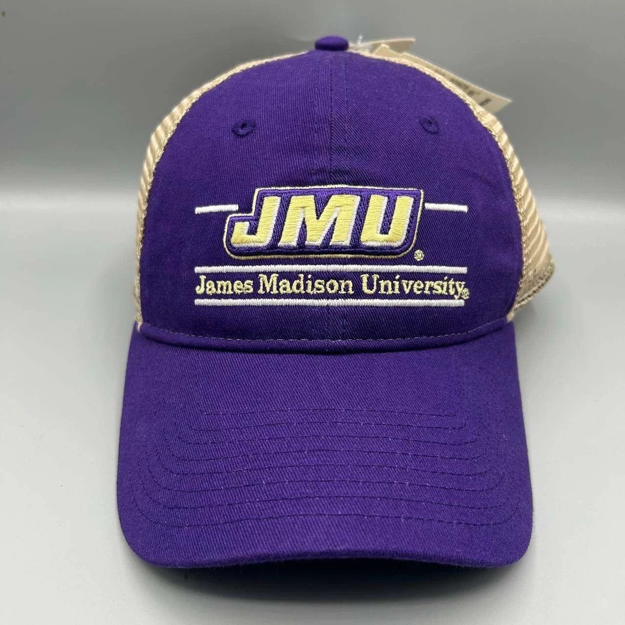 The Game Vintage James Madison University Trucker Hat NCAA Snap Back Size ONE SIZE - 1 Thumbnail