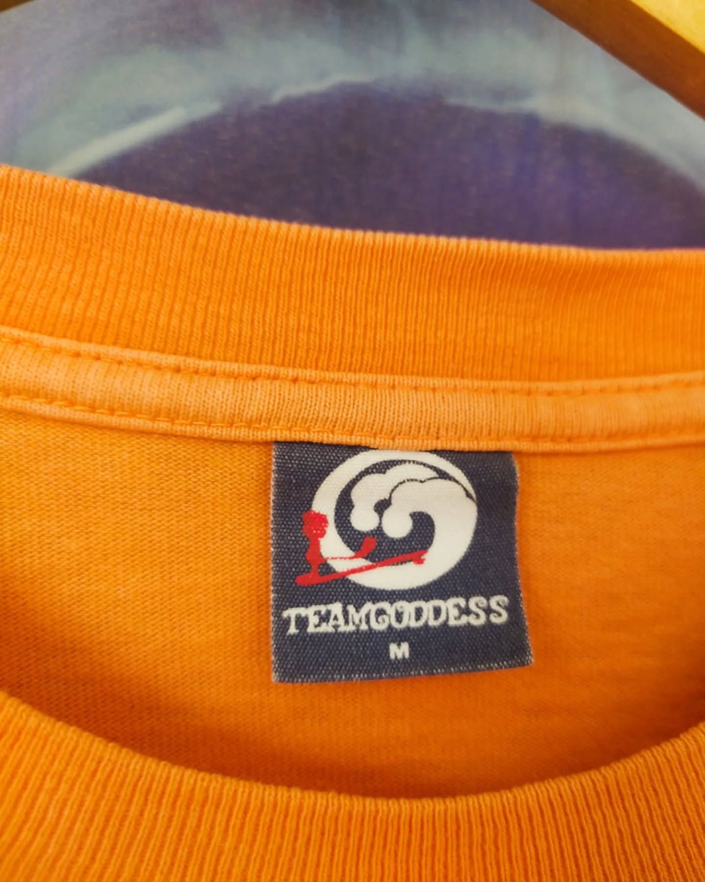 Vintage Surf of Zipang Goddess Big Print Orange Tees Size US M / EU 48-50 / 2 - 6 Thumbnail