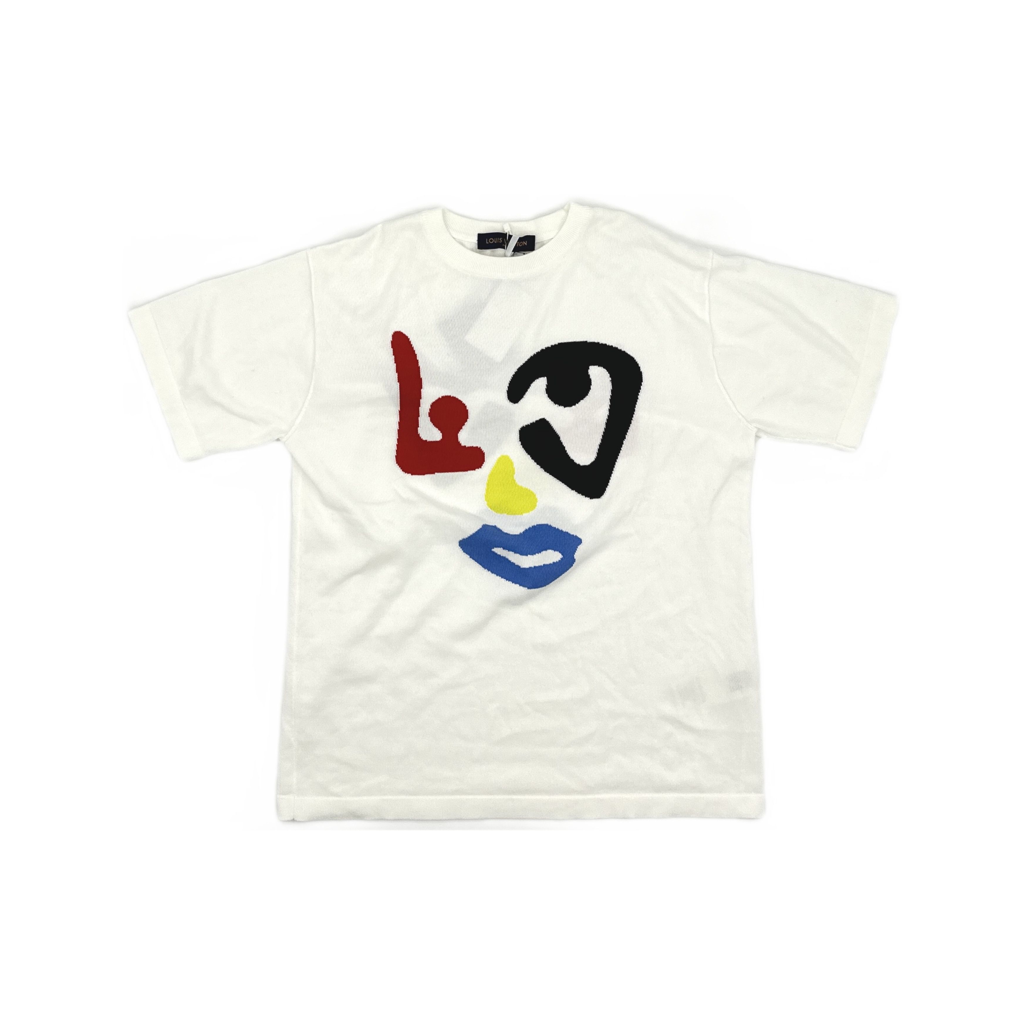 Louis Vuitton Louis Vuitton FW22 Geometric Pattern Knit T-Shirt L Size US L / EU 52-54 / 3 - 1 Thumbnail