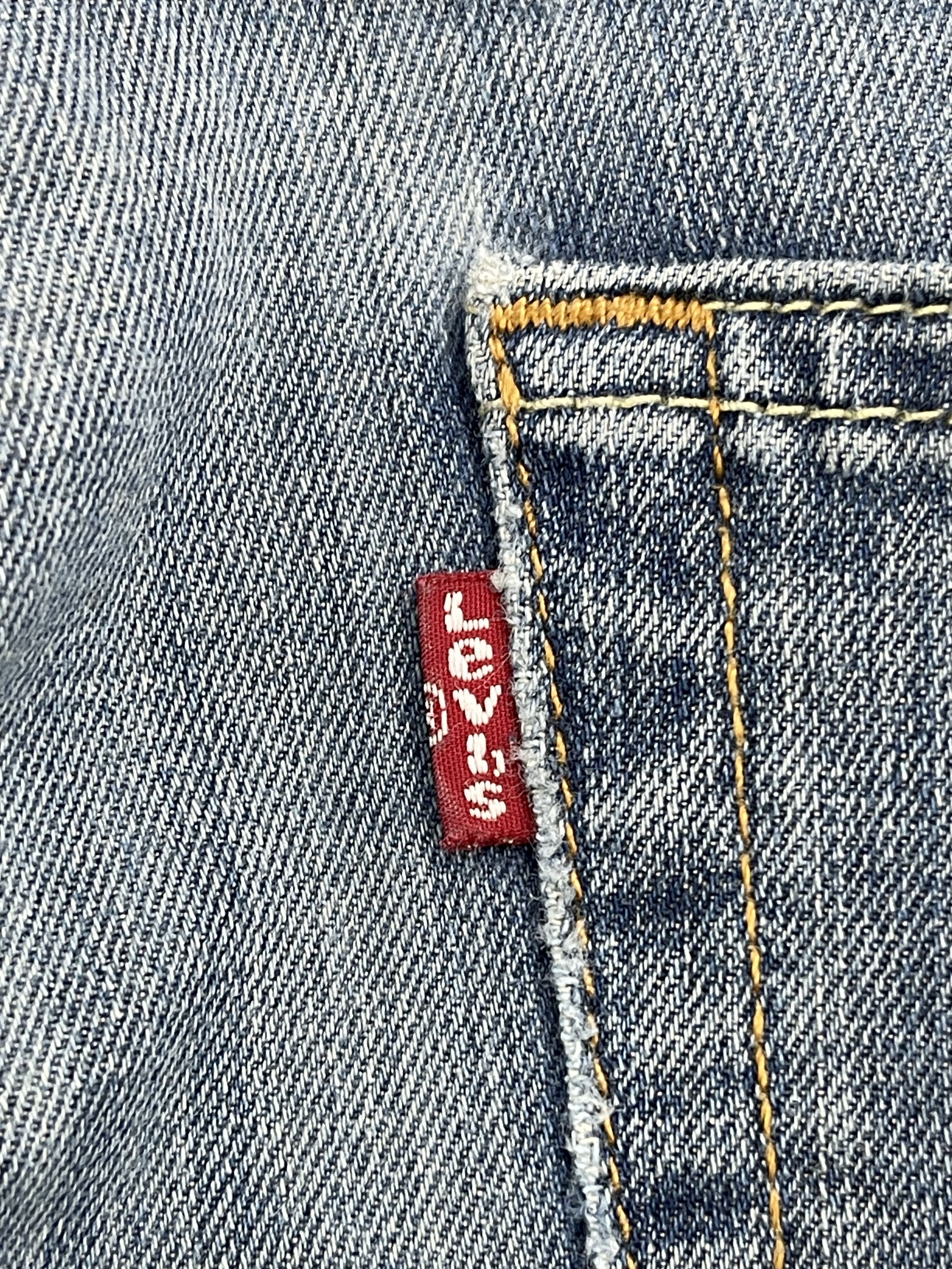 Levi's Faded Blue Vintage Levis 559 Denim DP2553 Size US 34 / EU 50 - 6 Thumbnail