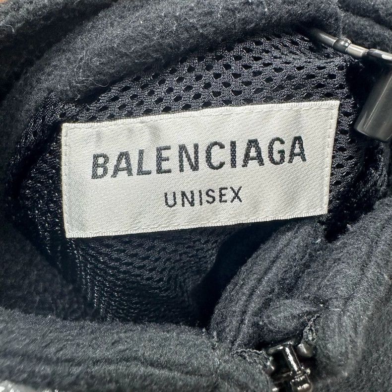 Balenciaga Balenciaga size 34 Tiger Logo embroidered polar fleece bla Size S / US 4 / IT 40 - 3 Thumbnail