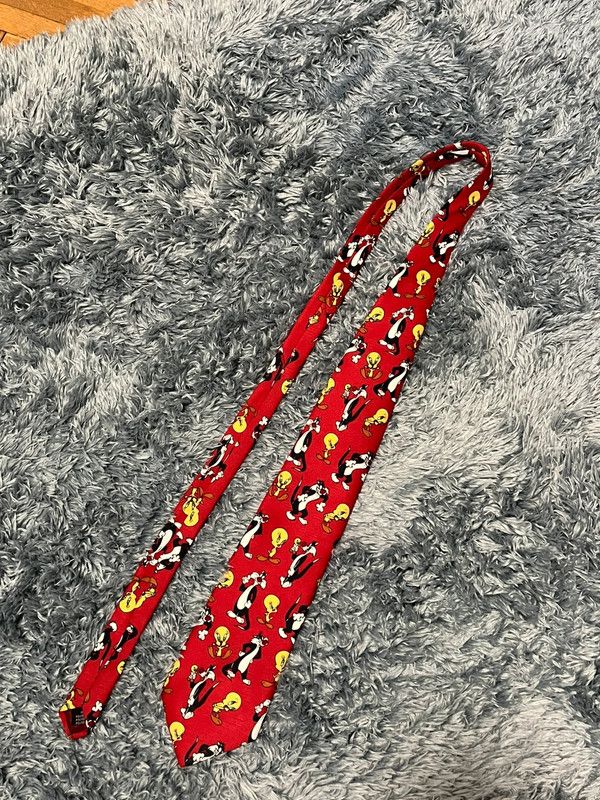 Vintage Looney Tunes Vintage Tie 1995 Size ONE SIZE - 5 Thumbnail