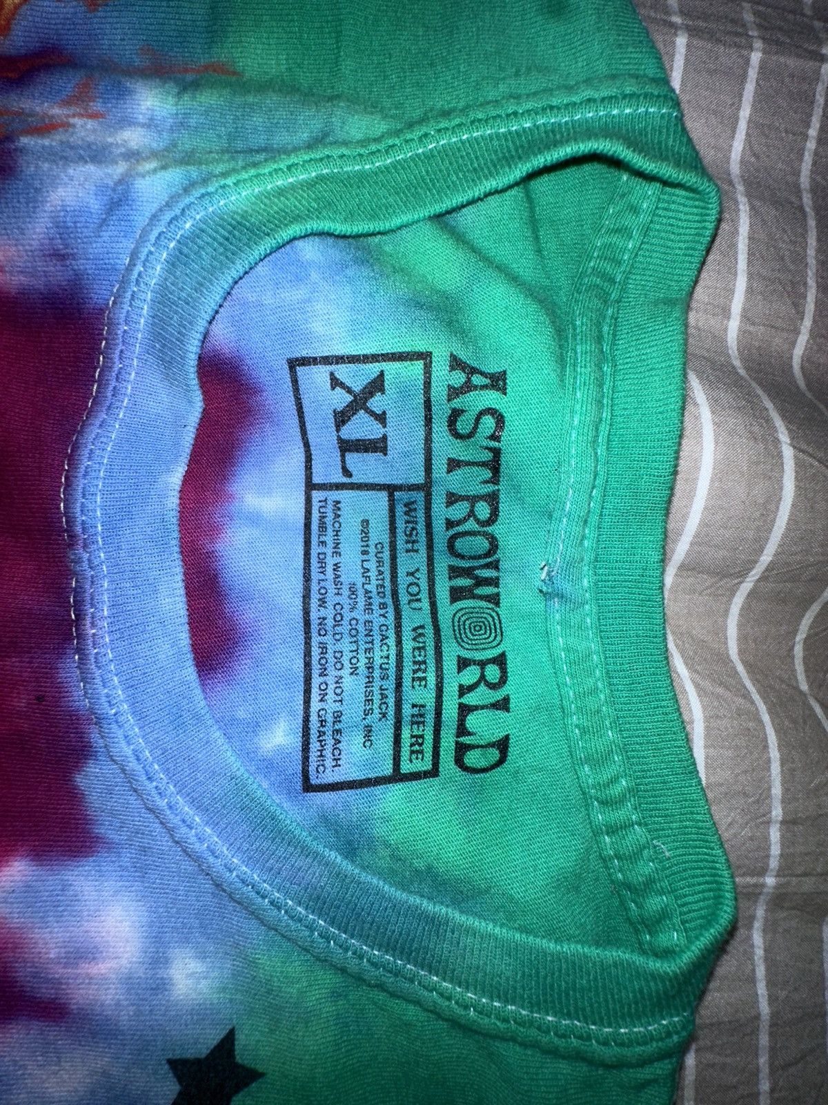 Travis Scott Travis Scott Astroworld Tee (2017) Size US XL / EU 56 / 4 - 3 Thumbnail
