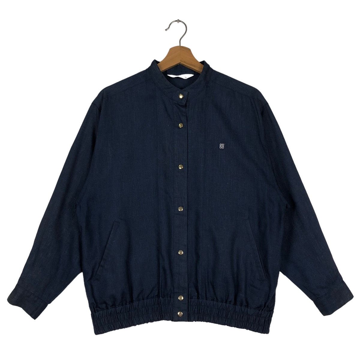 Givenchy 🔥90’s Vintage Jacket Givenchy Snap Button Bomber Size US L / EU 52-54 / 3 - 1 Thumbnail