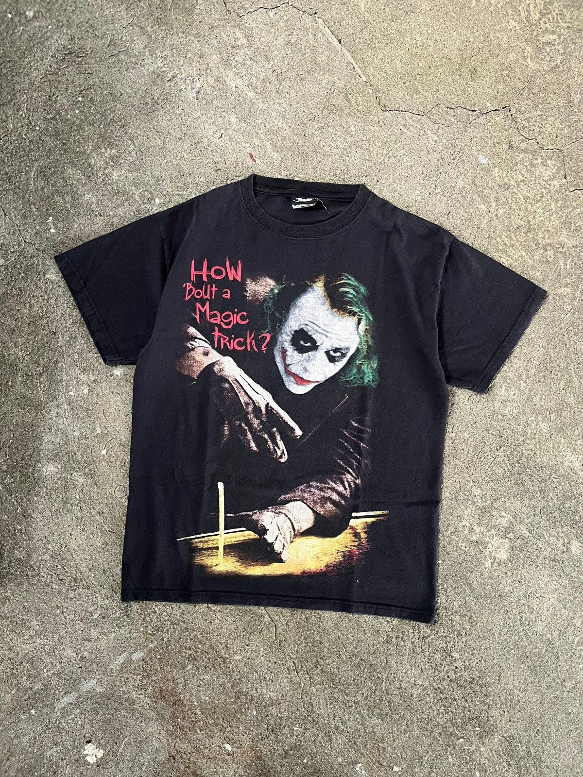 Vintage Rare VTG Dark Knight Joker Movie Promo Size US M / EU 48-50 / 2 - 1 Thumbnail