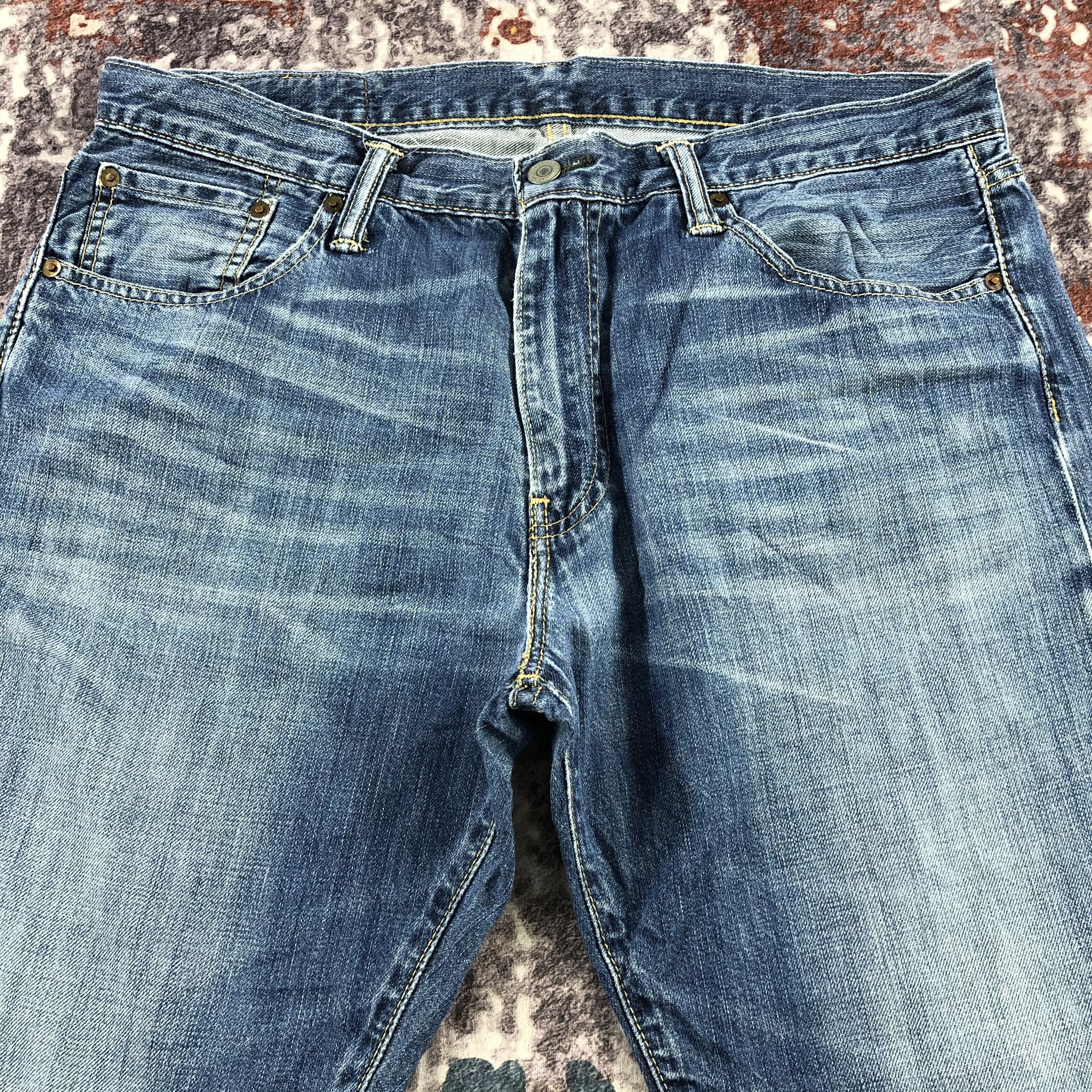 Levi's × Vintage Vintage Blue Wash Levis 527 Flare Jeans-JM2855 Size US 37 - 3 Thumbnail