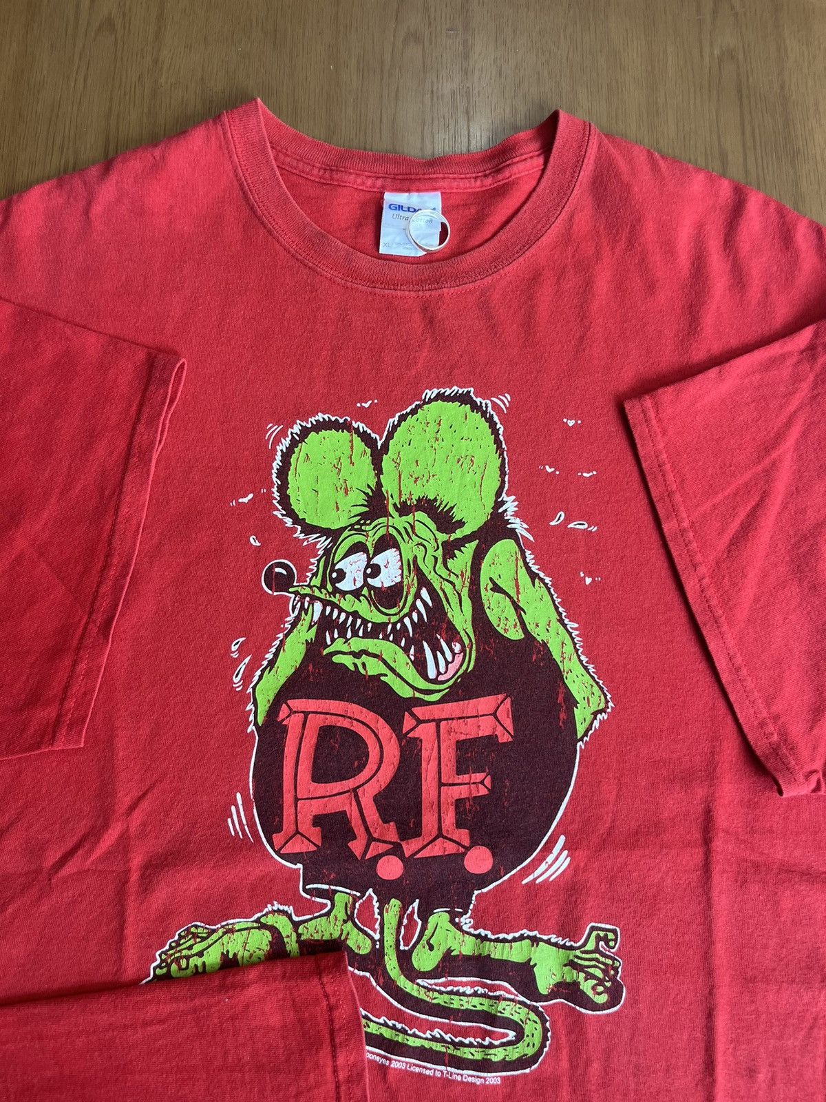 Arts & Science Vintage R.F Rat Fink Ed Roth Big Daddy Mooneyes 2003’s Tee Size US XL / EU 56 / 4 - 8 Thumbnail