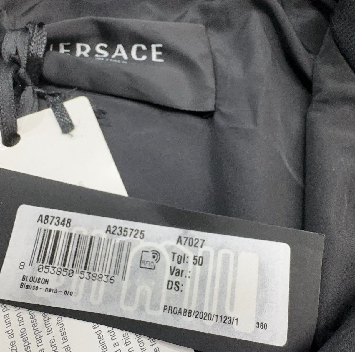Versace Versace Baroque print track jacket Size US M / EU 48-50 / 2 - 5 Thumbnail