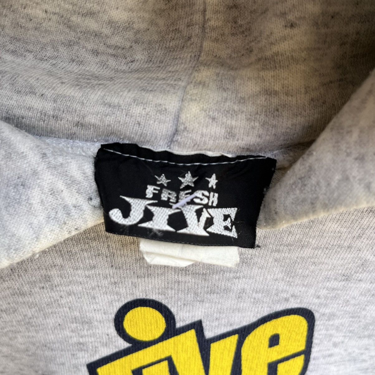 Freshjive Vintage rare 90s FRESHJIVE hoodie raw vibes Size US L / EU 52-54 / 3 - 5 Thumbnail