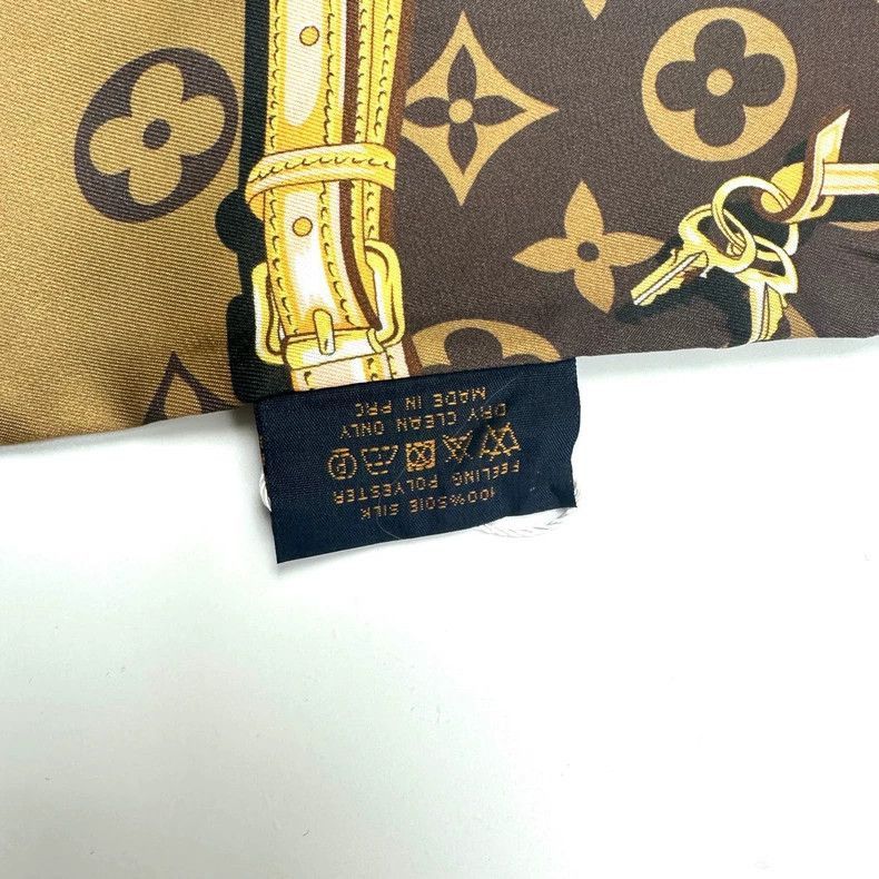 Louis Vuitton LV classic monogram silk scarf-2508 Size ONE SIZE - 4 Thumbnail