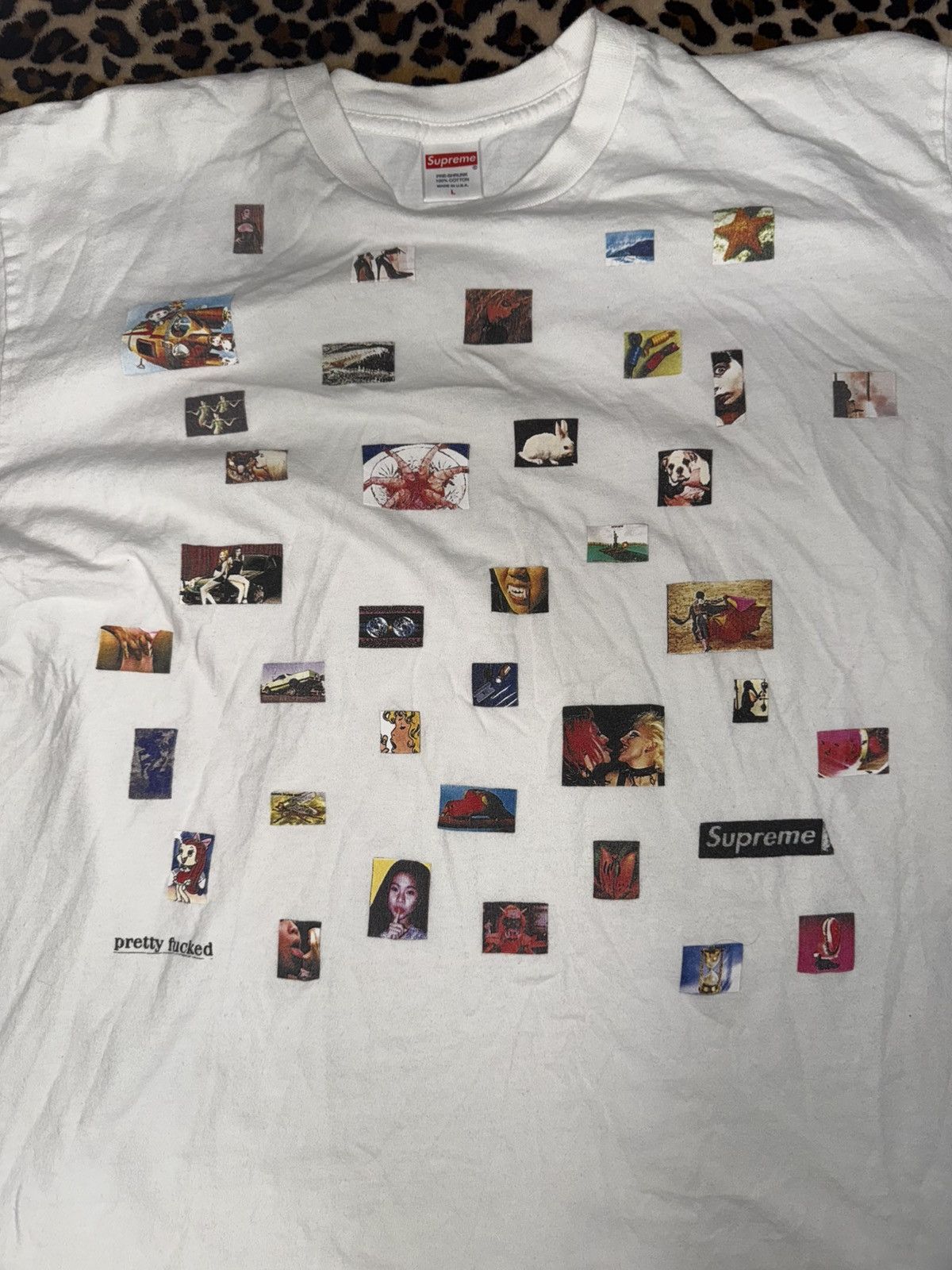 Supreme Large Supreme Pretty F*cked T-shirt Size US L / EU 52-54 / 3 - 2 Thumbnail