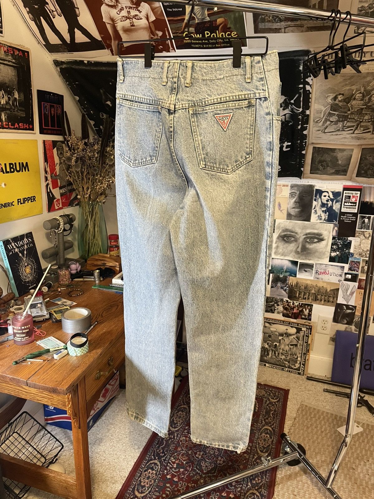Guess Extremely rare vintage Georges Marciano jeans Size US 32 / EU 48 - 4 Thumbnail