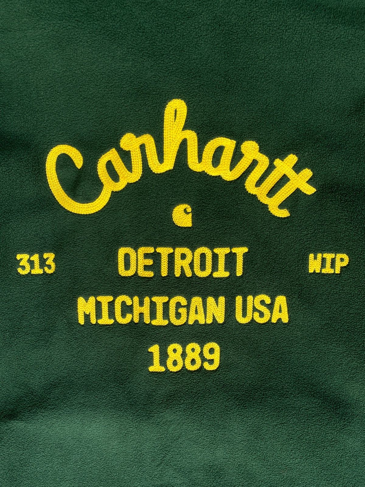Carhartt Wip Carhartt WIP Dennis Fleece Jacket Green Size US L / EU 52-54 / 3 - 3 Thumbnail