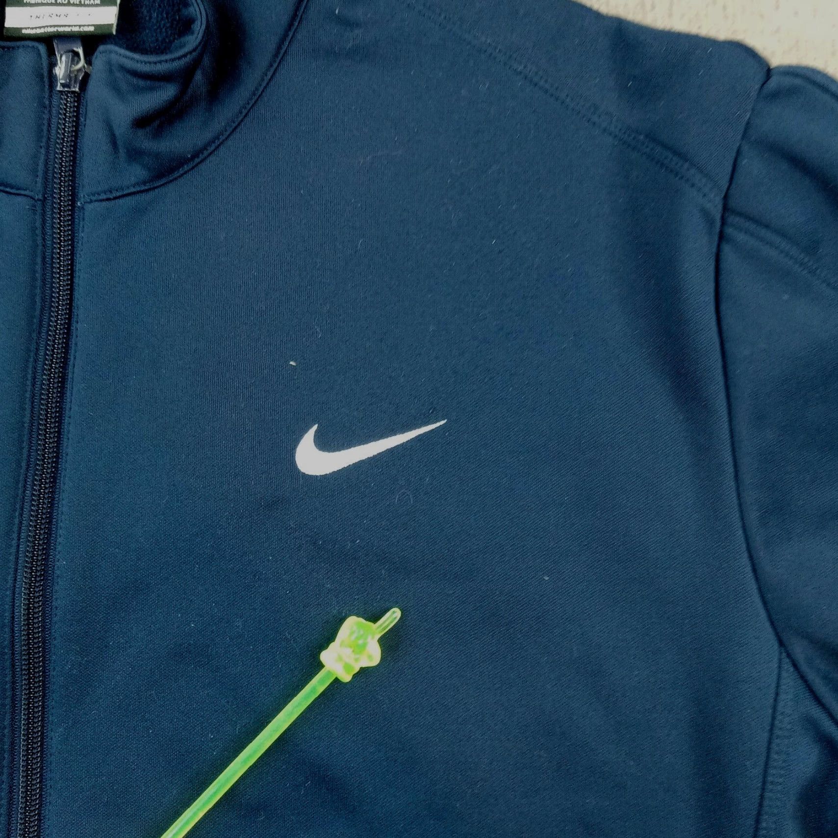 Nike Nike Sweatshirt Mens Large Blue Therma- Fit Long Sleeve Mock Neck Full Zip Size US L / EU 52-54 / 3 - 7 Thumbnail