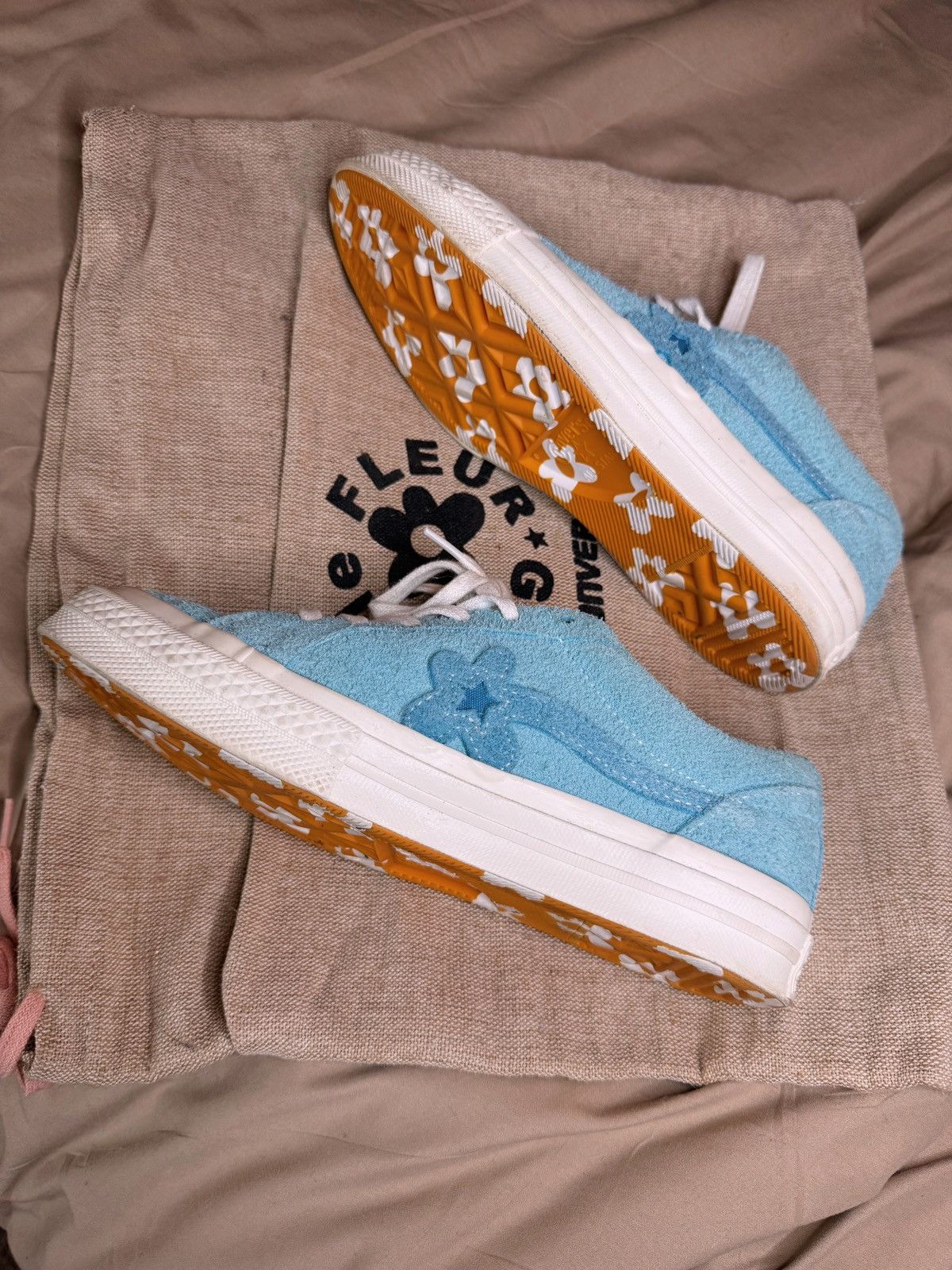 Converse one star ox tyler the creator golf le fleur bachelor blue best sale