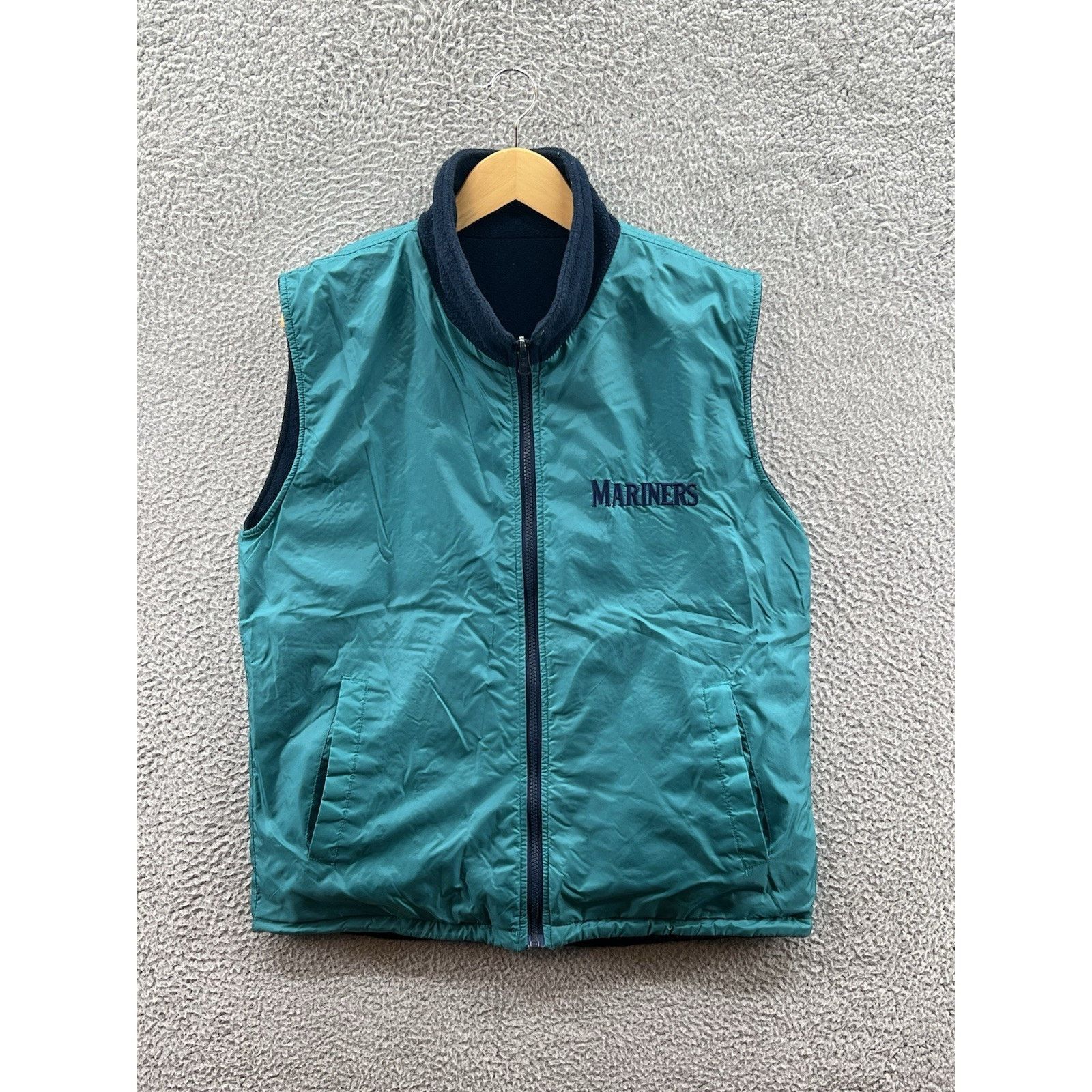 Pro Player Pro Player Seattle Mariners Reversible Vest Fleece Nylon Size US L / EU 52-54 / 3 - 1 Thumbnail