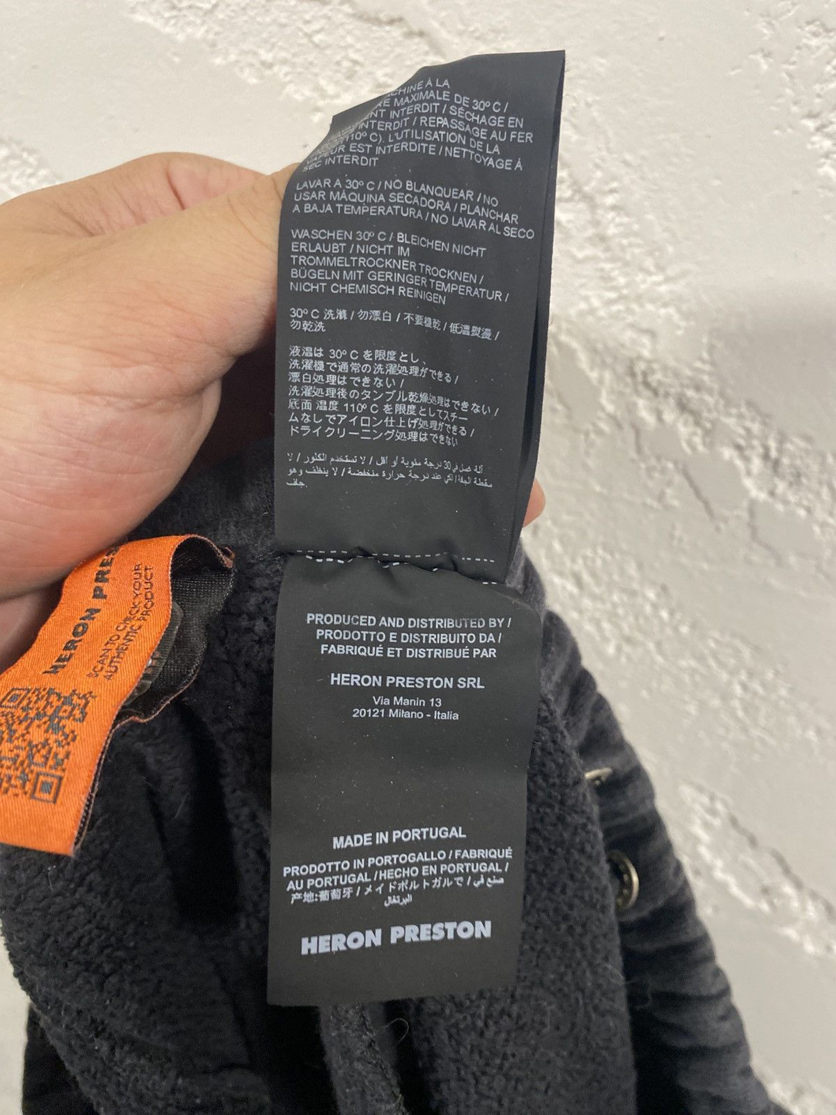 Heron Preston Heron Preston Dark Grey Washed Sweatpants Size: L Size US 34 / EU 50 - 6 Thumbnail