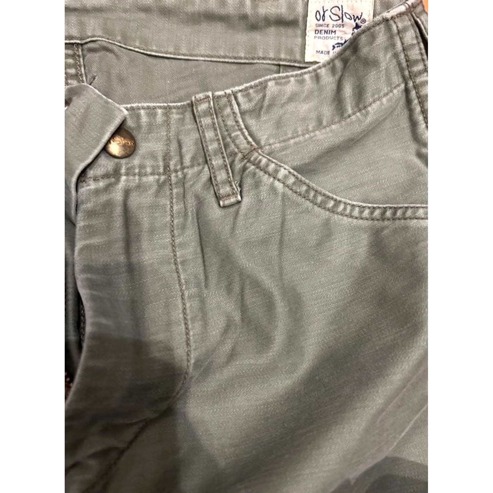 Orslow orSlow Work Pants Baker Khaki Made in Japan Men's Size S Size US 29 - 4 Thumbnail
