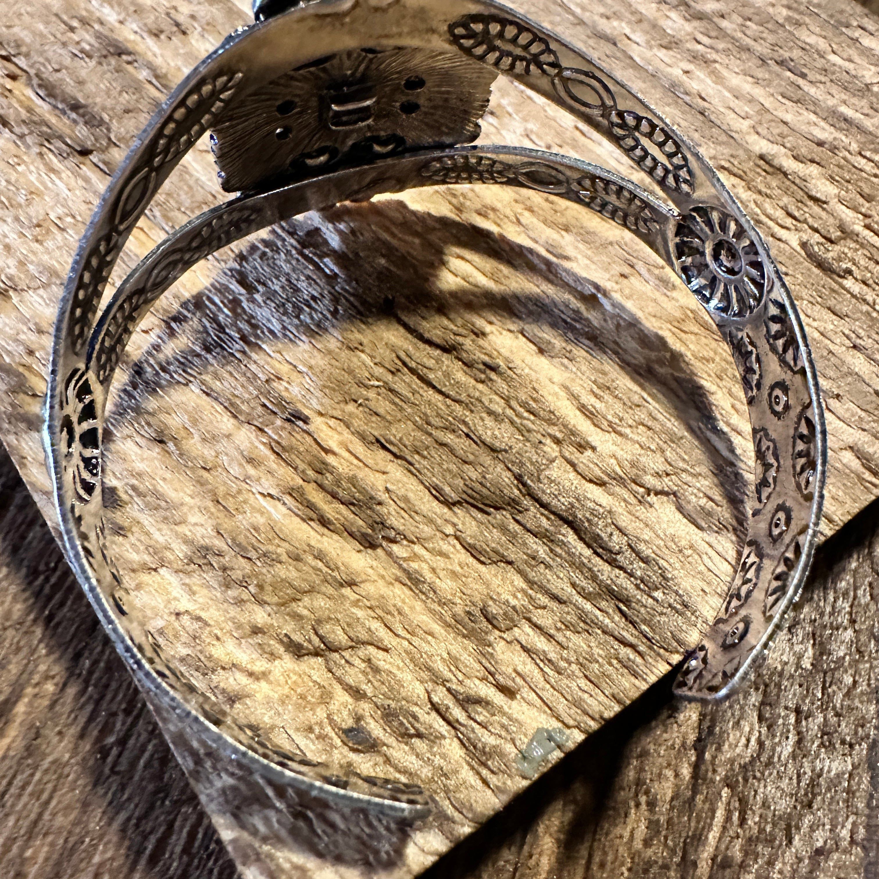 Other Vintage Southwestern Turquoise Cuff Bracelet for Boho Chic C Size ONE SIZE - 6 Thumbnail