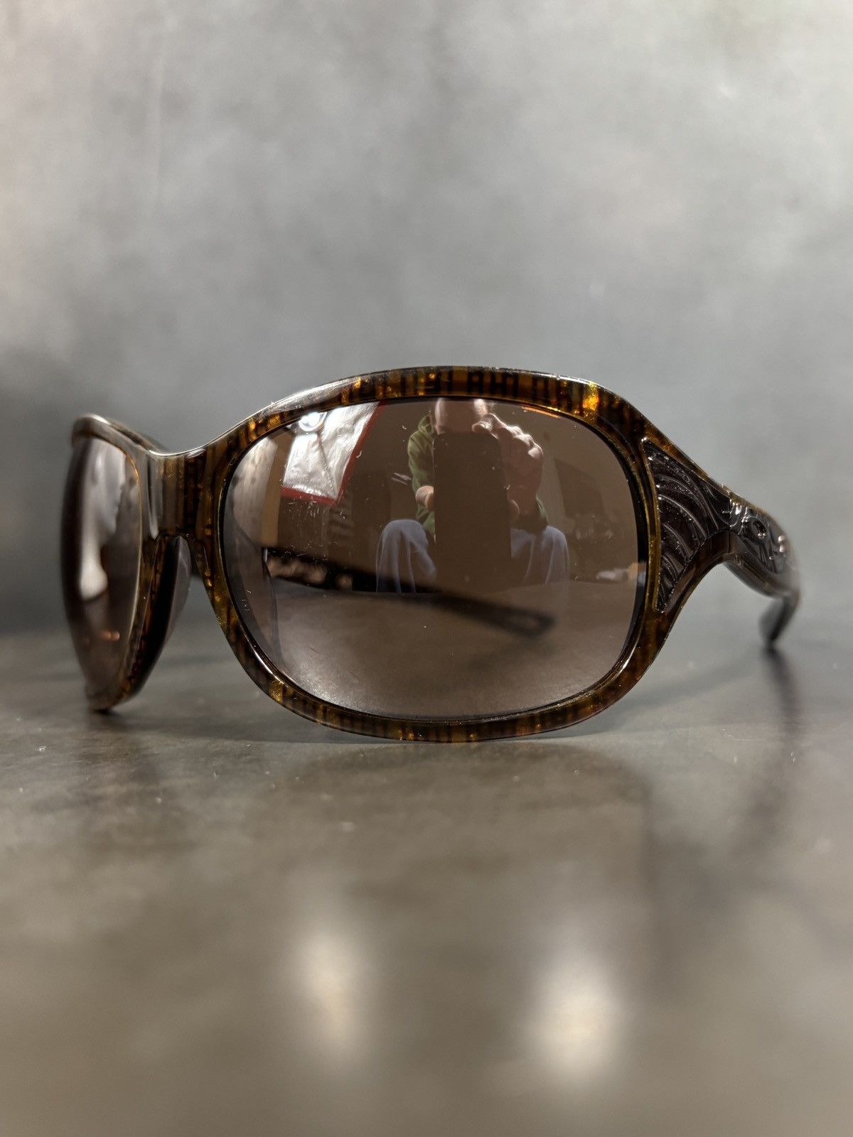 2008 Oakley Embrace Sunglasses 2000s Vintage Womens Mocha