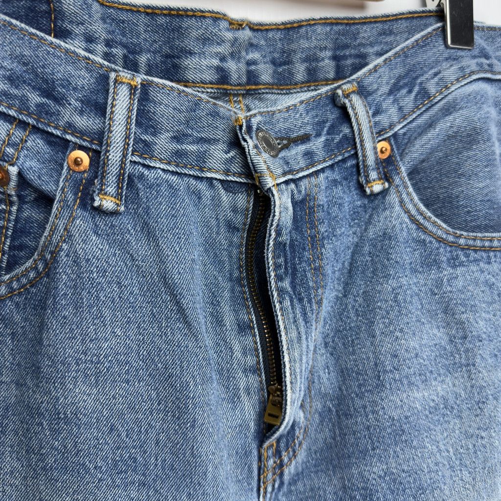Levi's LEVI'S Mens 516 Slim Straight Fit Jeans Denim Cotton Blue Size US 33 - 5 Thumbnail