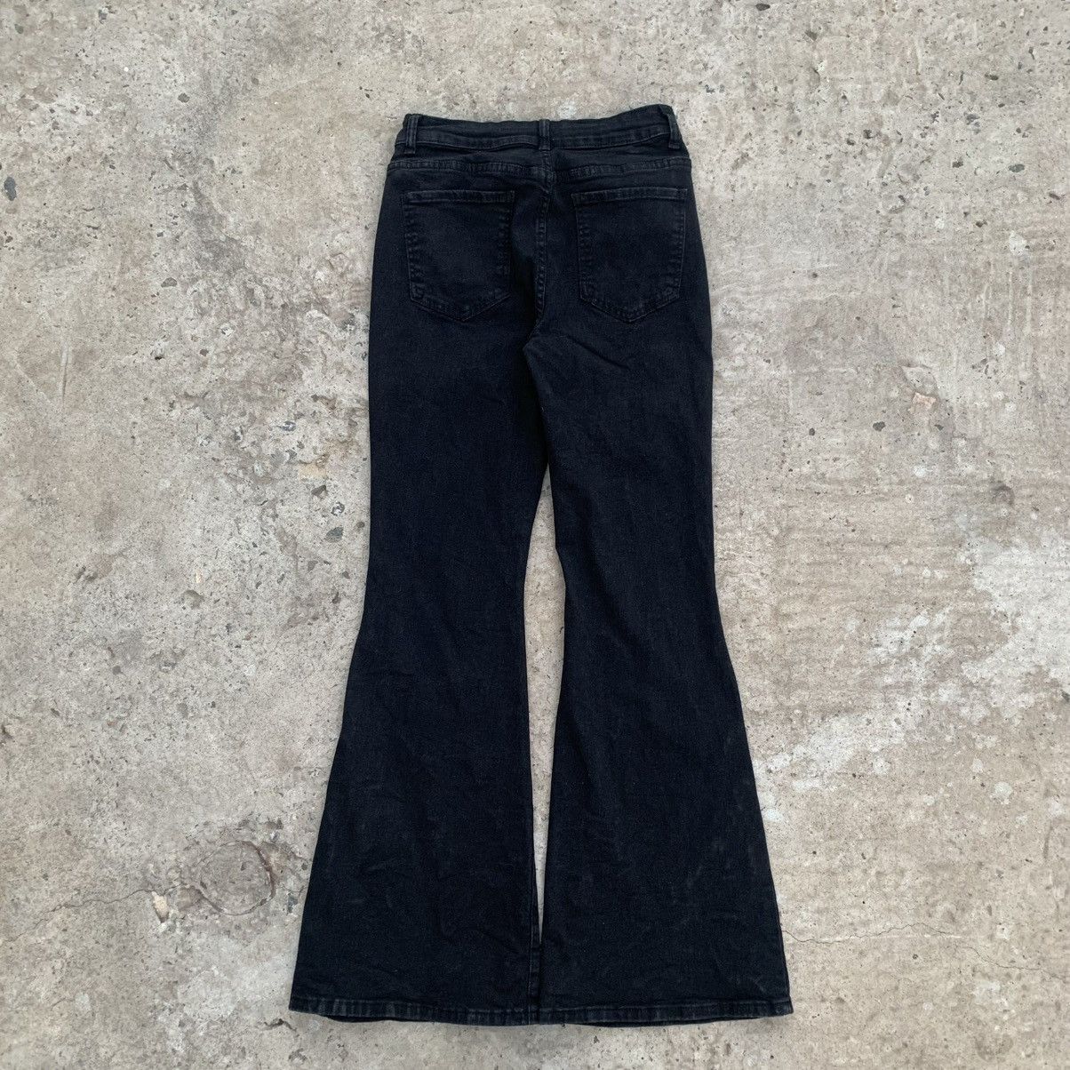 Shein Vintage Japanese Style Shein Women’s Flared Jeans Y2K 00s Size 28" / US 6 / IT 42 - 2 Thumbnail