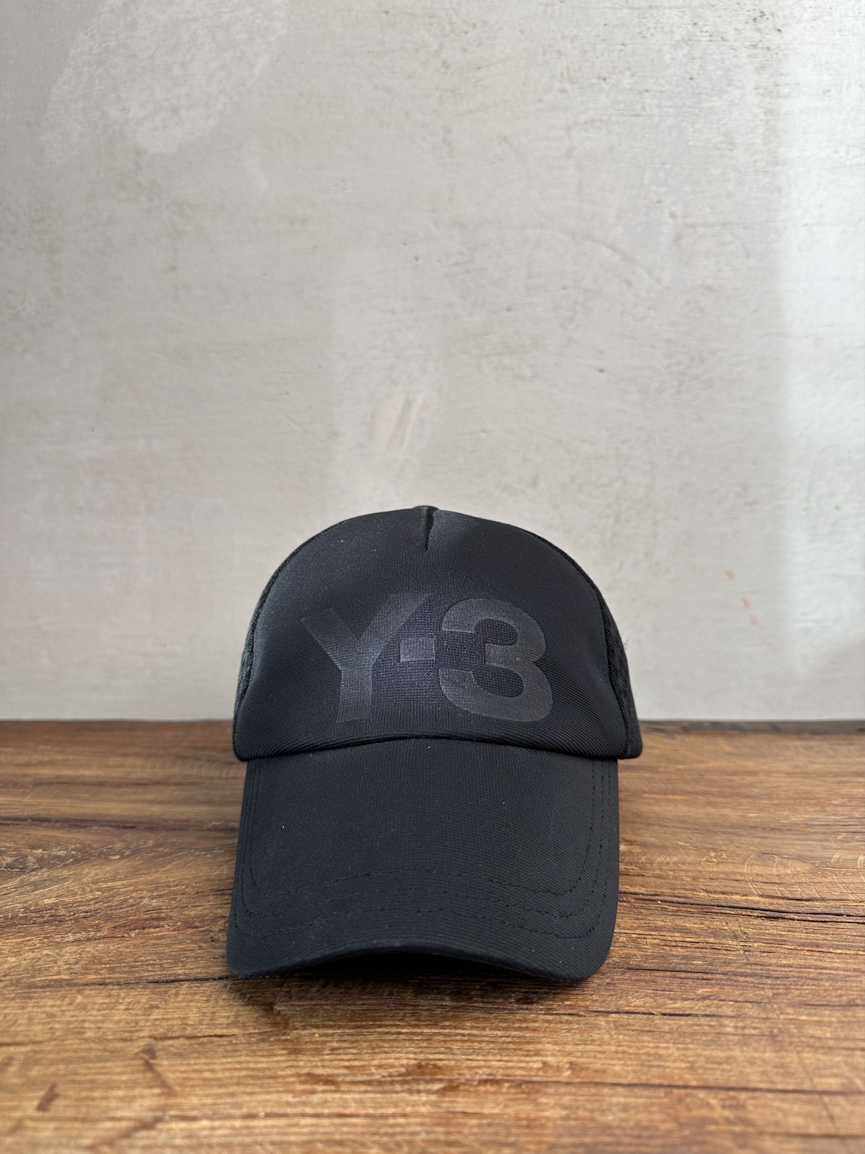 Adidas Y-3 Baseball Logo Black Cap Size ONE SIZE - 3 Thumbnail