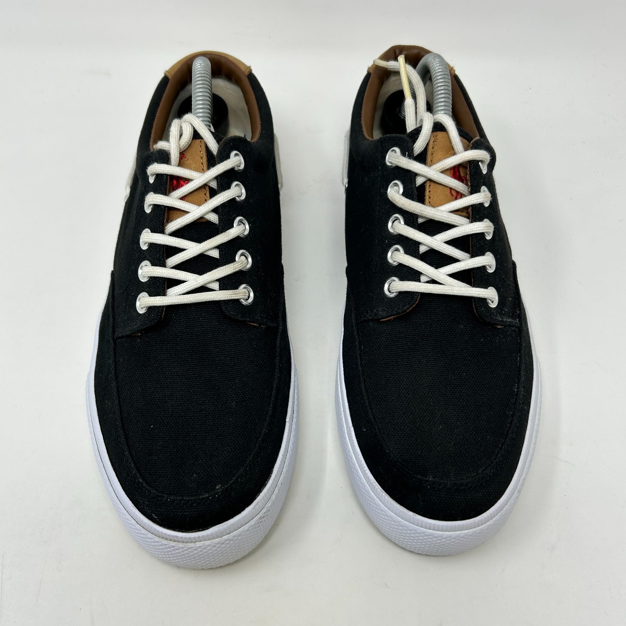 Polo Ralph Lauren Polo Ralph Lauren Vance Side Lace Black Canvas/Leather Size US 9 / EU 42 - 5 Thumbnail