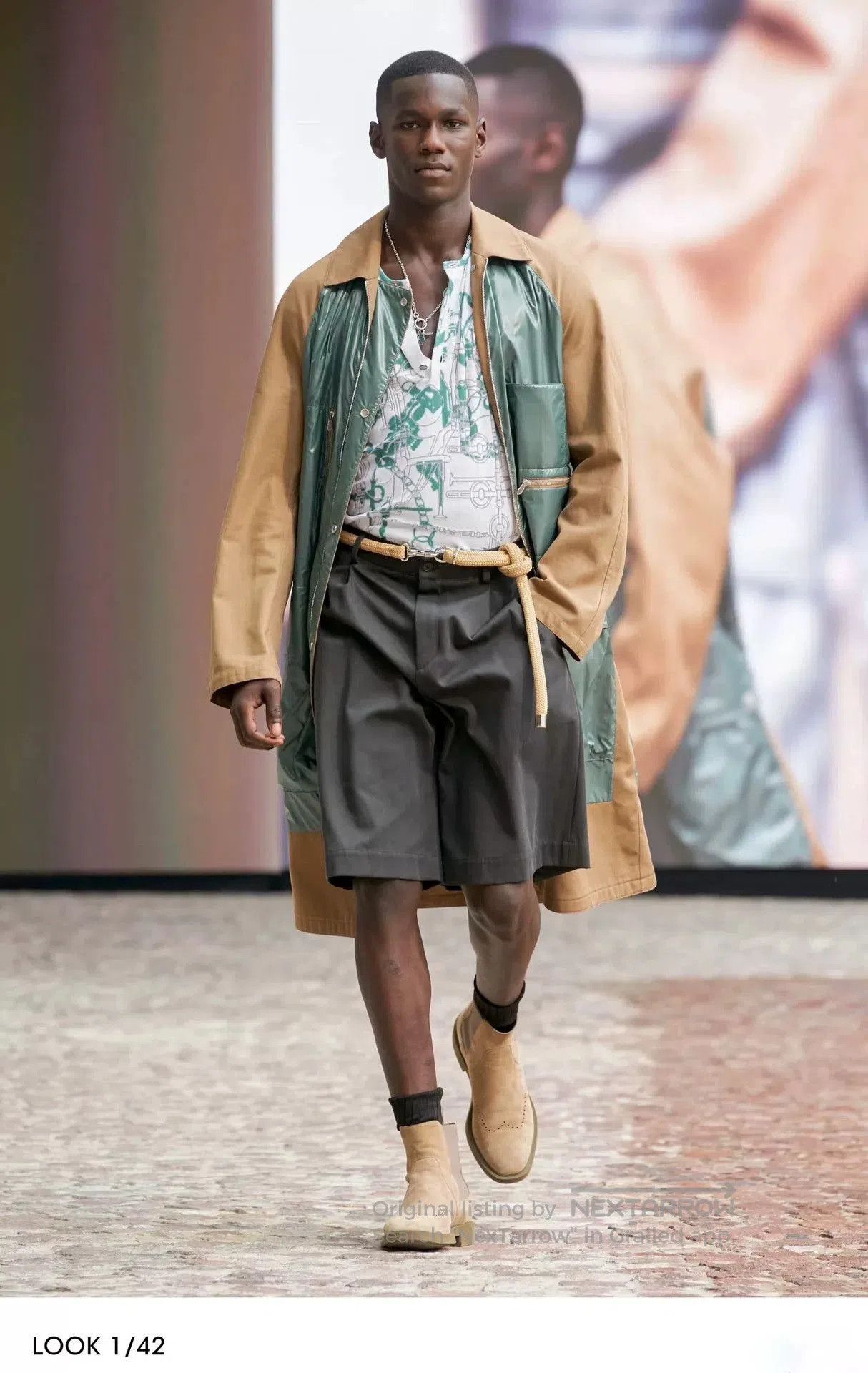 Hermes Hermes 22SS Runway Double. Size US M / EU 48-50 / 2 - 7 Thumbnail