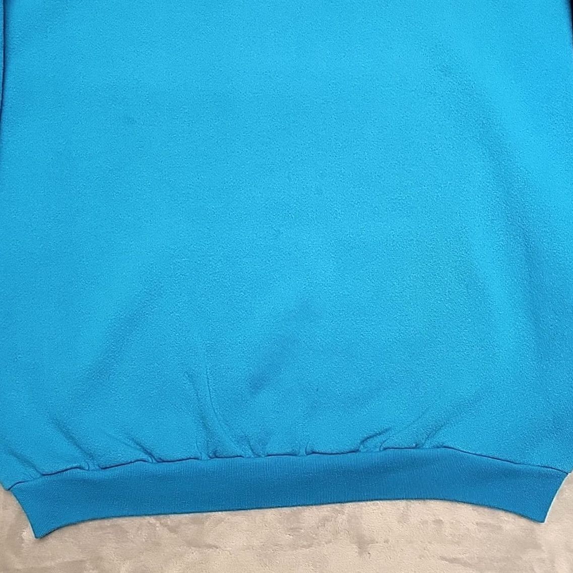 Logo 7 VINTAGE Logo 7 Sweatshirt Men XL Blue Long Sleeve Crewneck Pullover Made in USA Sweatshirt XL Blue Logo 7 Mens 90s USA American Size US XL / EU 56 / 4 - 2 Thumbnail