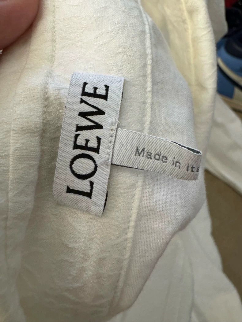 Loewe LOEWE White shirt Size S / US 4 / IT 40 - 3 Thumbnail