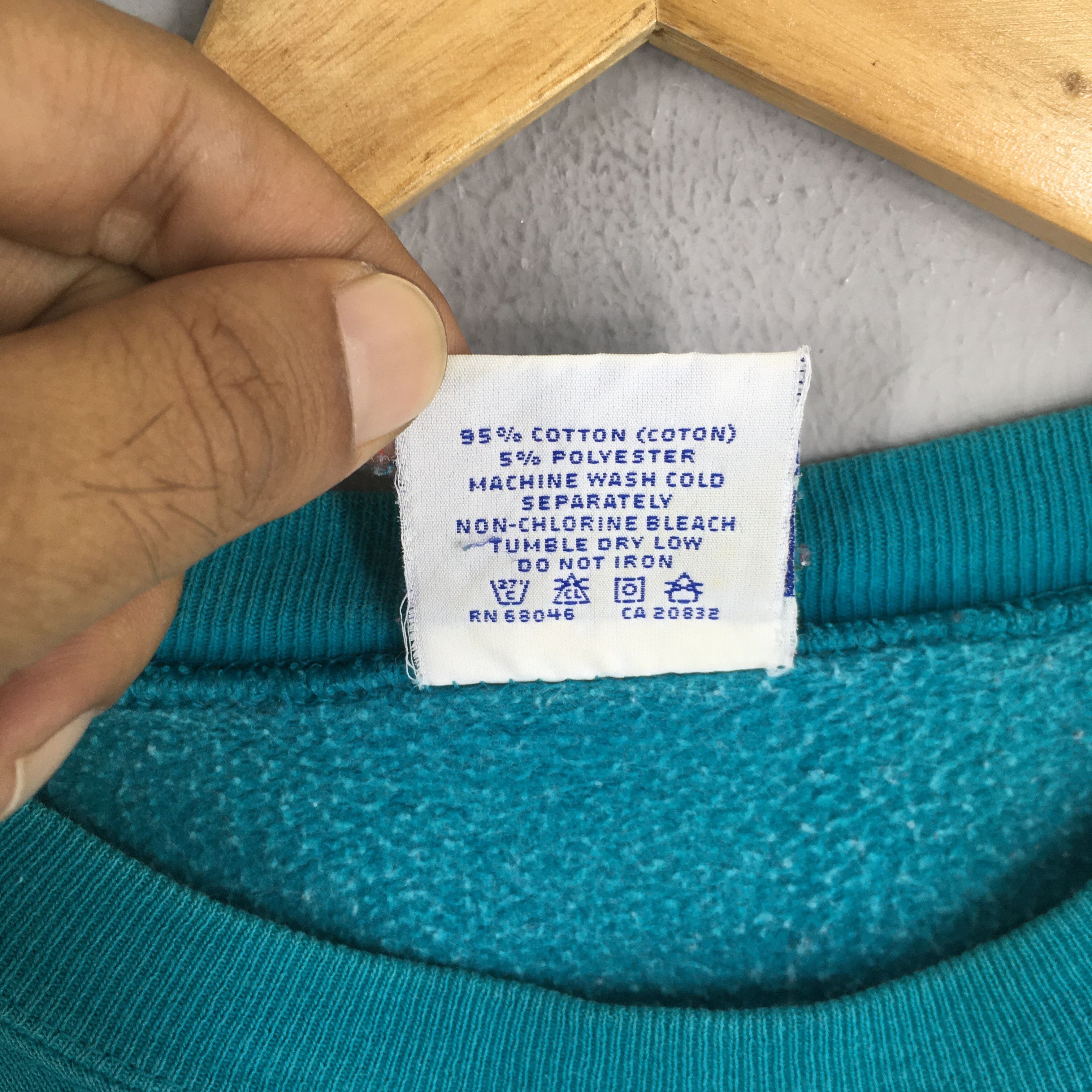 Vintage Vintage 90s Michigan Great Lakes Green Sweatshirt XLarge Size US XL / EU 56 / 4 - 7 Thumbnail