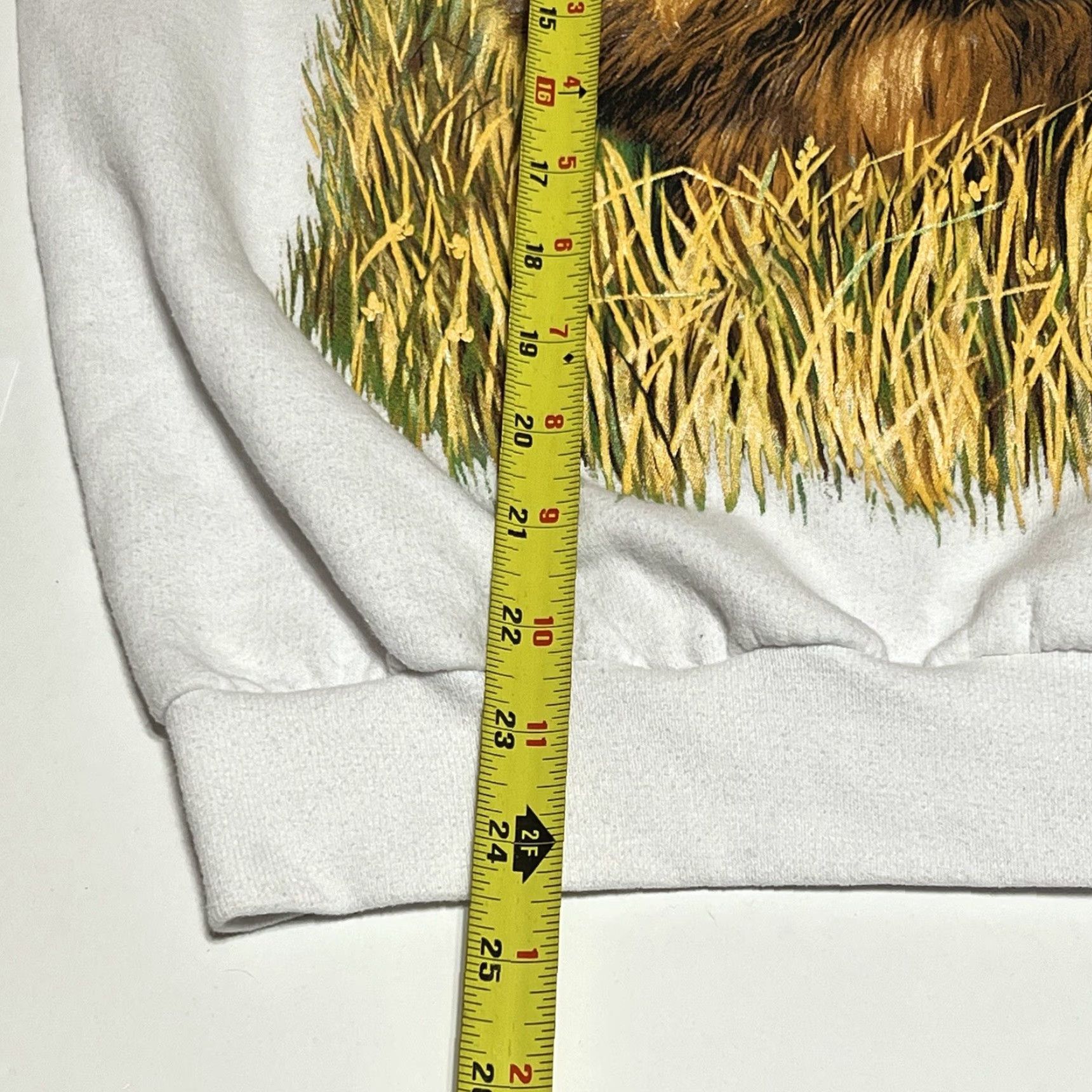 Jerzees Jerzees Lion Couple Crew Neck Sweatshirt NuBlend Medium White Unisex Adults Size US M / EU 48-50 / 2 - 7 Thumbnail