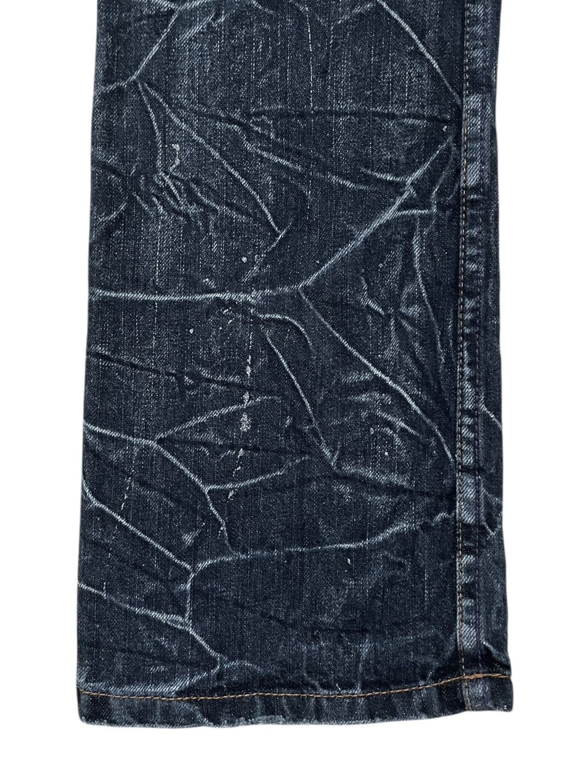 Japanese Brand × Le Grande Bleu (L.G.B.) Vintage Japanese Brand Nylaus Double Waist Jeans 2000s Size US 29 - 6 Thumbnail