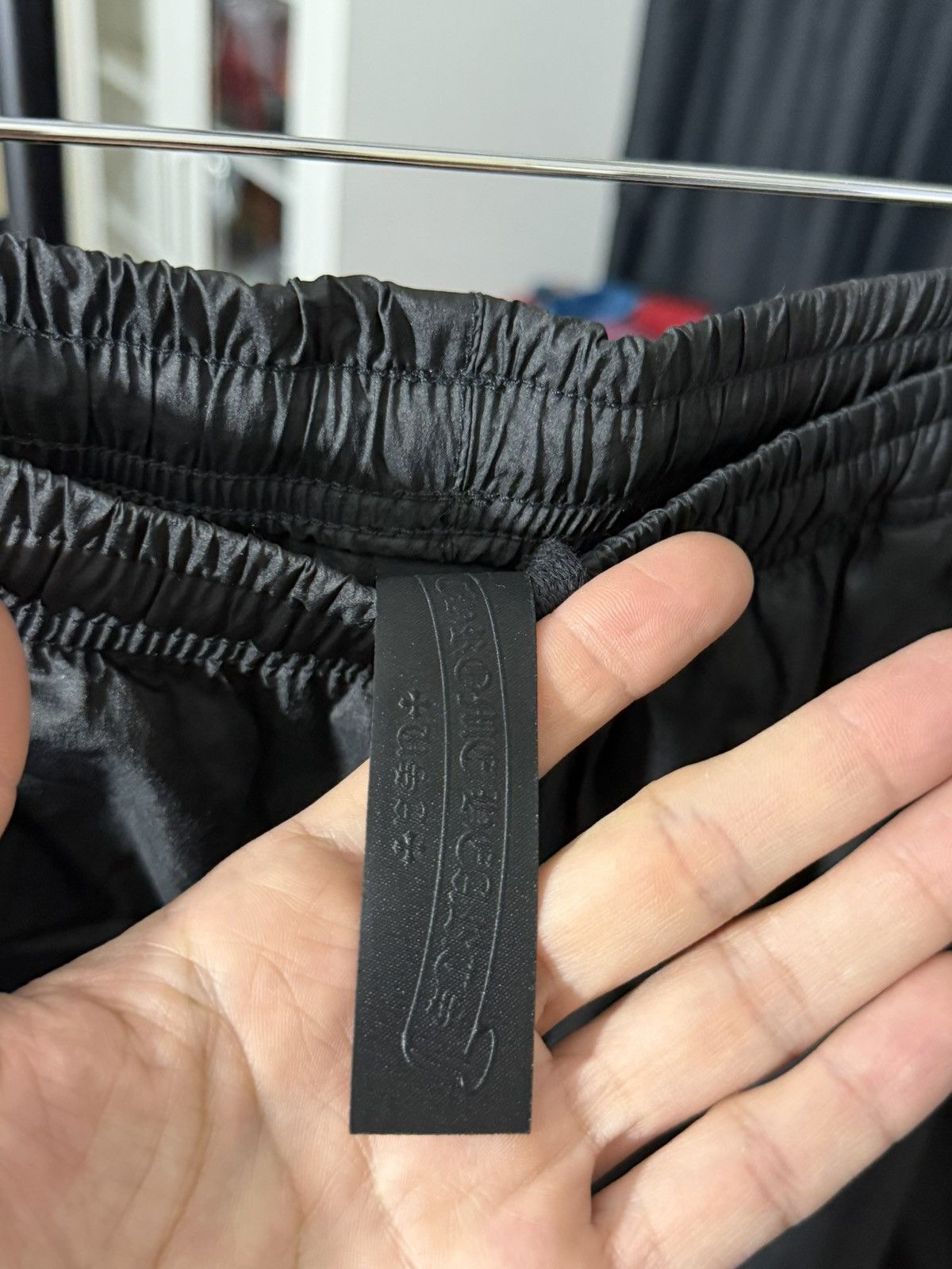 Chrome Hearts CHROME HEARTS “TRASH PICKUP” NYLON PANTS SIZE LARGE BLACK Size US 34 / EU 50 - 12 Thumbnail