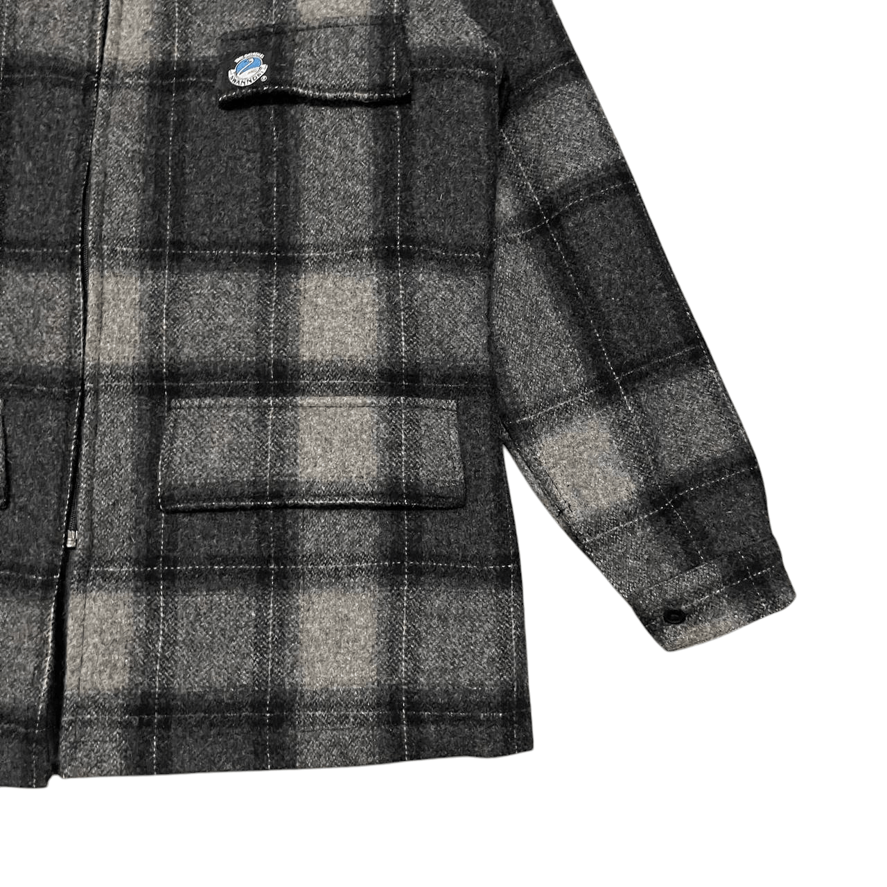 New Zealand Outback Vintage The Original Swanndri Wool Plaid Zipper Jacket Size US L / EU 52-54 / 3 - 4 Thumbnail