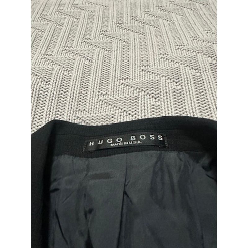 Hugo Boss Hugo Boss black wool three button blazer size 40R Size 40R - 4 Thumbnail