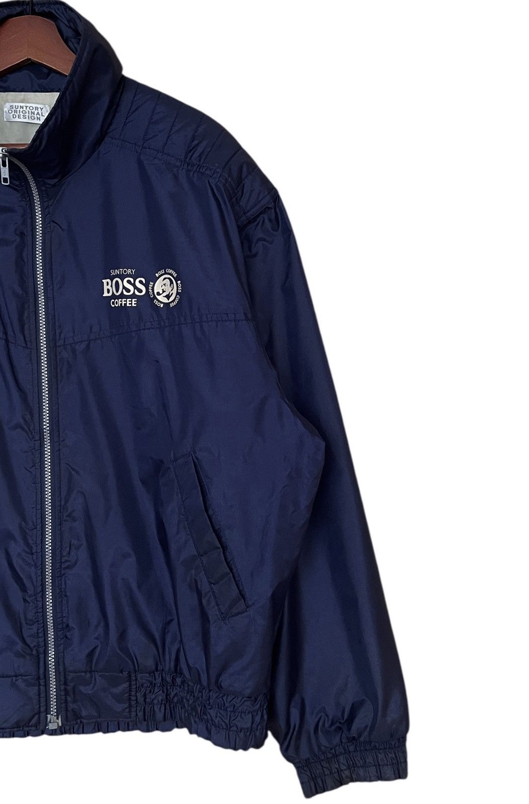 Japanese Brand × Vintage Vintage Japanese Brand Suntory Nylon Jacket 1990s Size US L / EU 52-54 / 3 - 4 Thumbnail