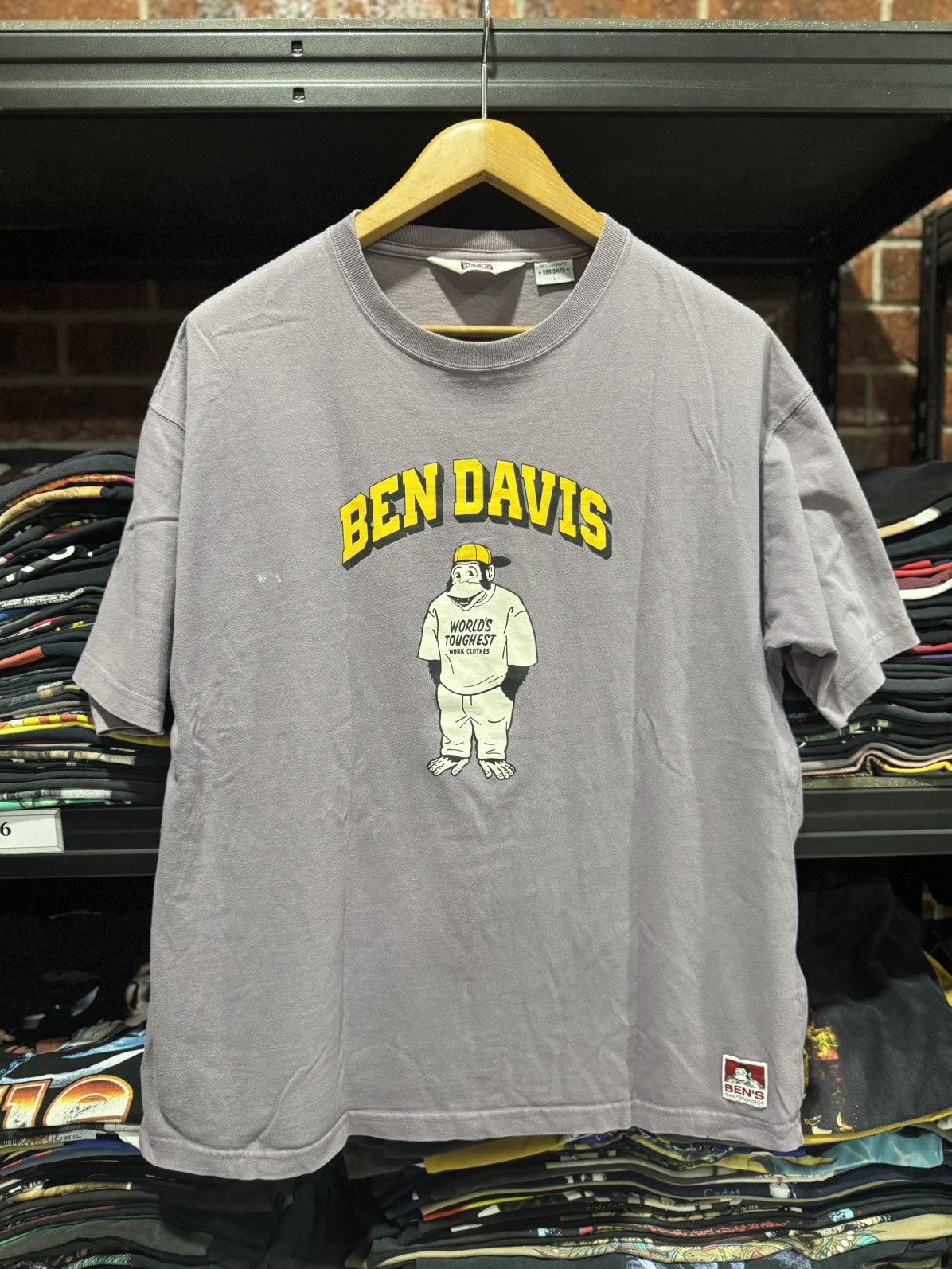 VINTAGE BEN DAVIS MIRROR PRINT