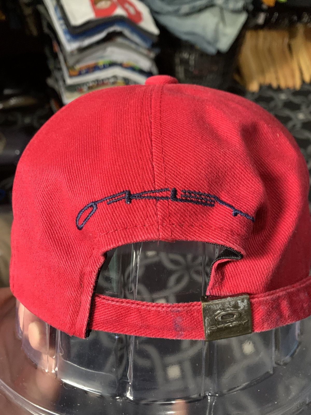 Oakley Vintage Oakley Cap Adjustable Size ONE SIZE - 2 Thumbnail