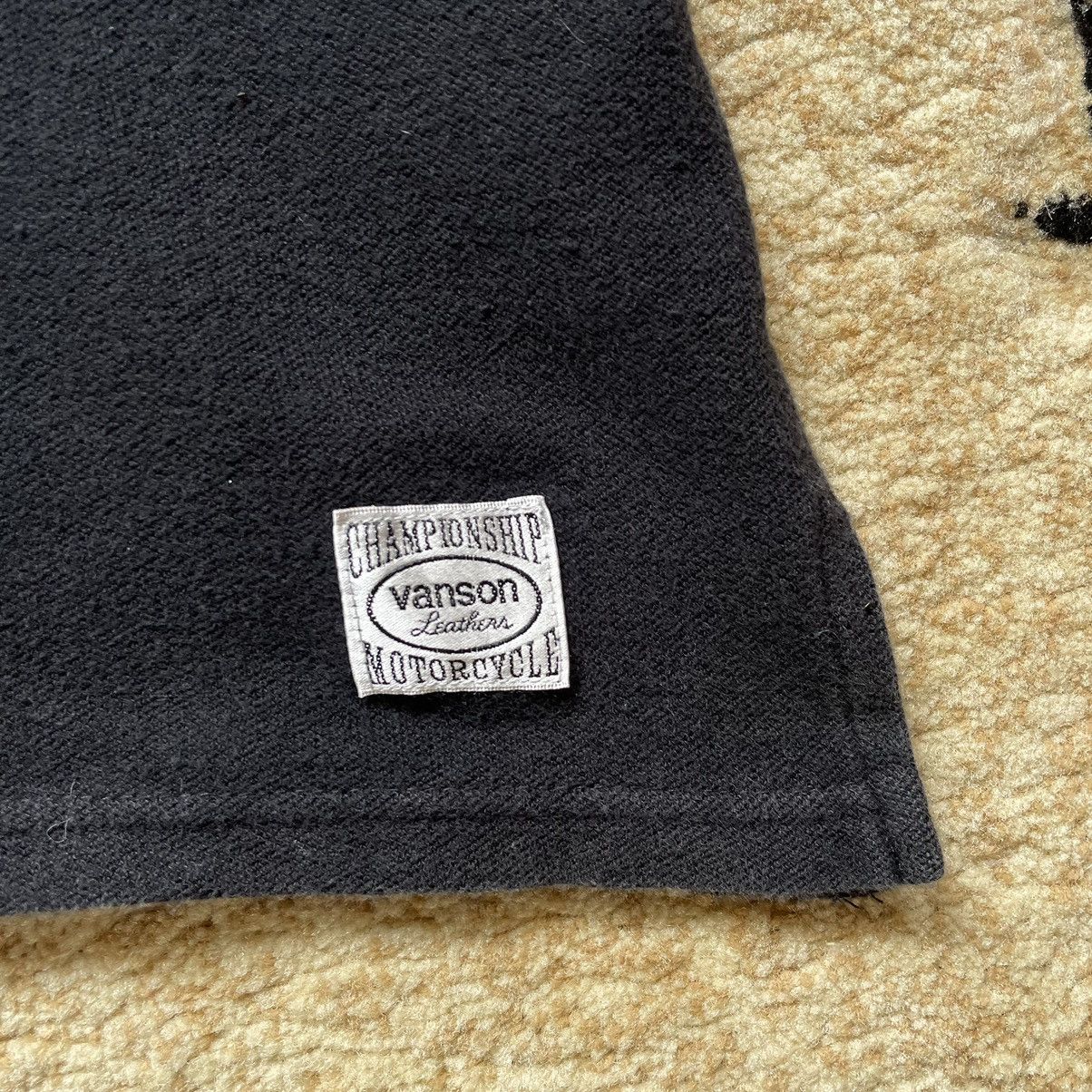 If Six Was Nine × Japanese Brand × Vanson Leathers Vanson Leathers Motorcycles Punk Embroided Polo Shirt Size US M / EU 48-50 / 2 - 7 Thumbnail