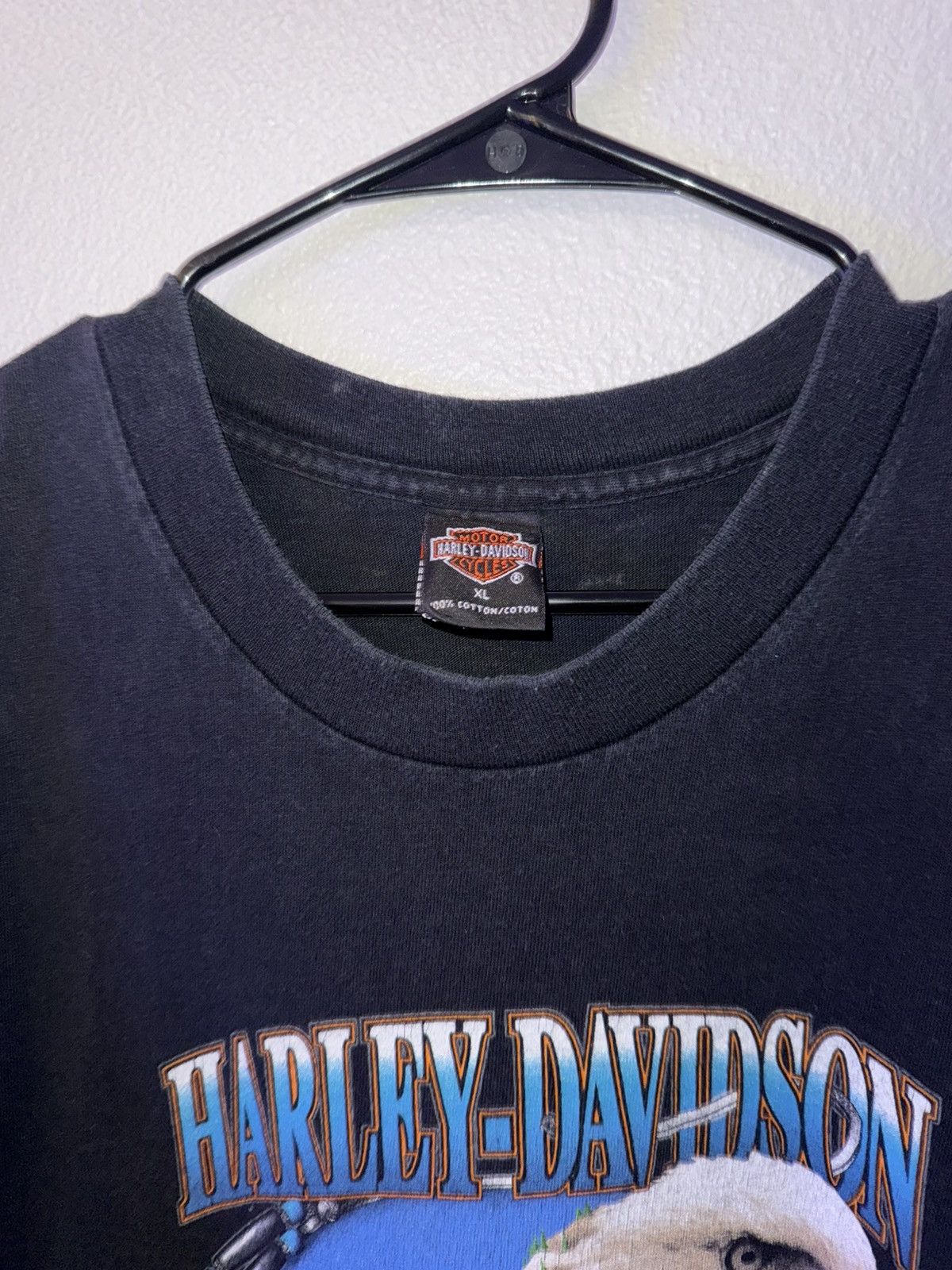 Harley Davidson Vintage Harley Davidson Tee Size US XL / EU 56 / 4 - 3 Thumbnail