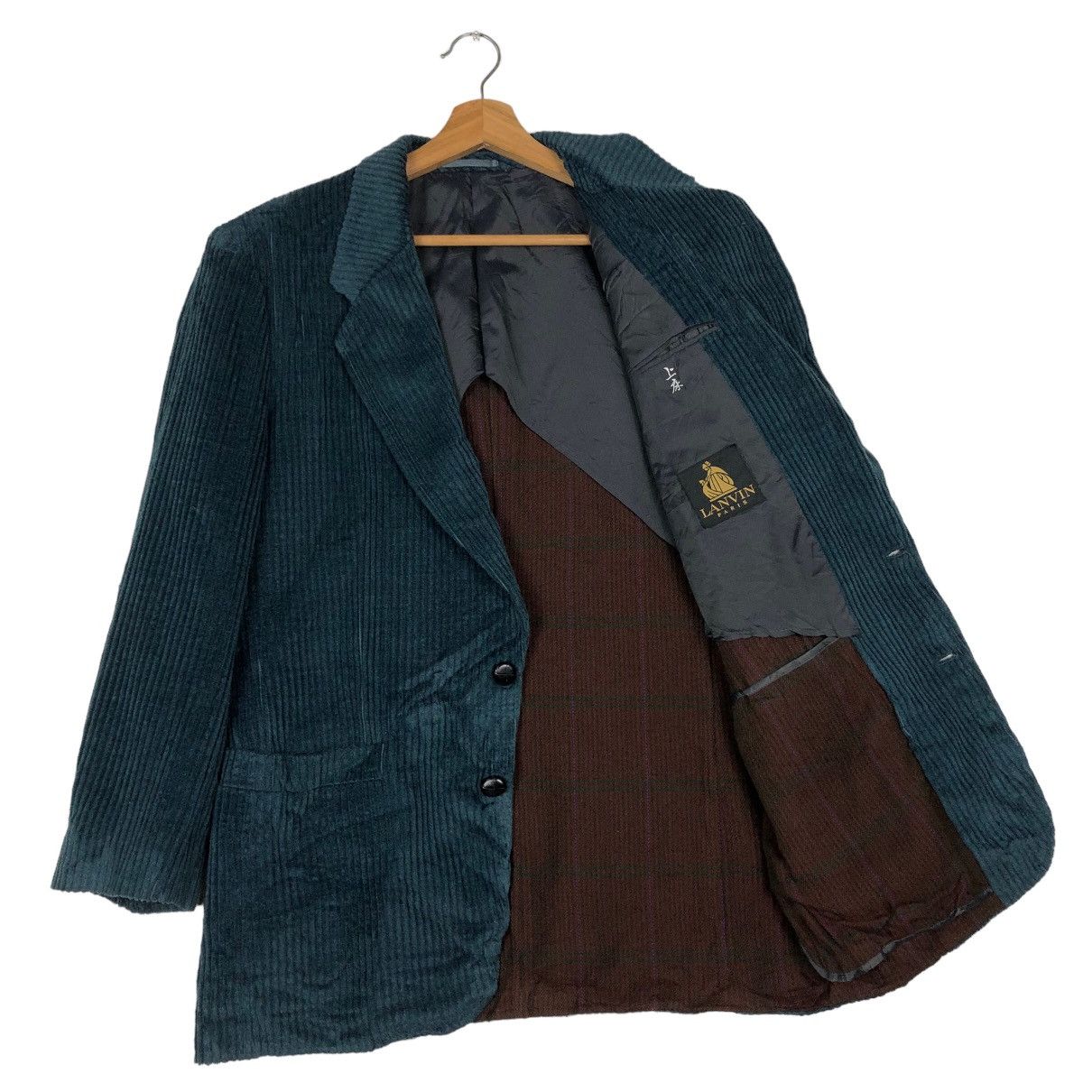 Japanese Brand 🔥90’s Vintage Double Breast Jacket Lanvin Paris Size US M / EU 48-50 / 2 - 9 Thumbnail