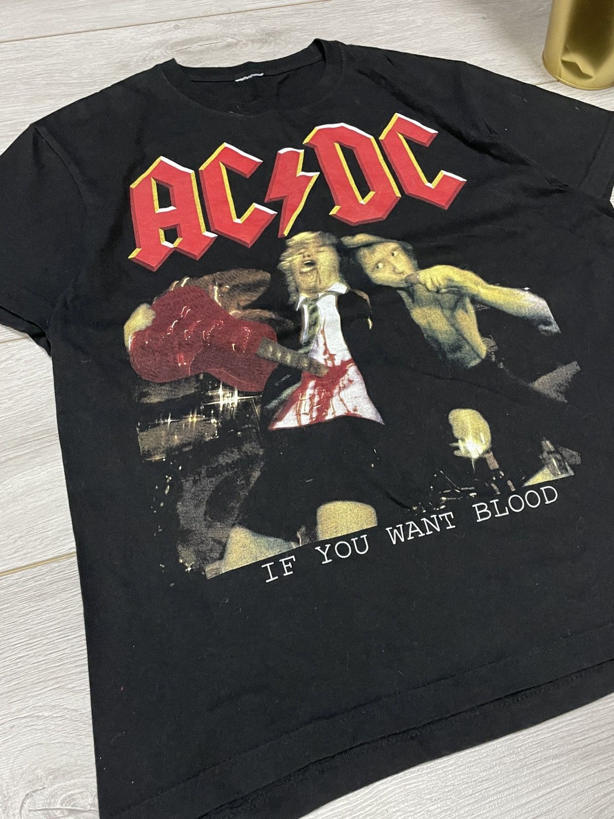 AC/DC AC/DC VINTAGE TEE IF YOU WANT BLOOD 1994 Size US L / EU 52-54 / 3 - 7 Thumbnail