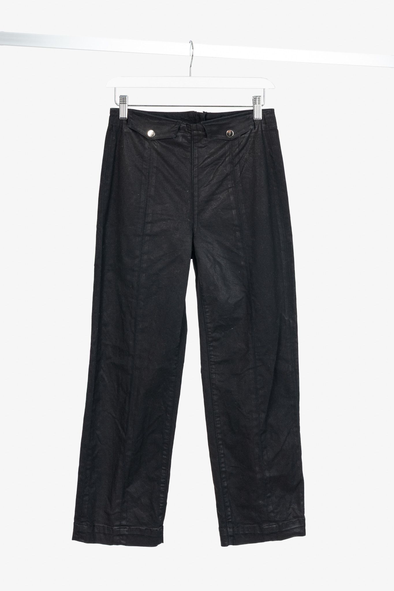 Veronica Beard Veronica Beard Brinley Wide Crop Extra High Rise Jeans Size 26" / US 2 / IT 38 - 1 Thumbnail