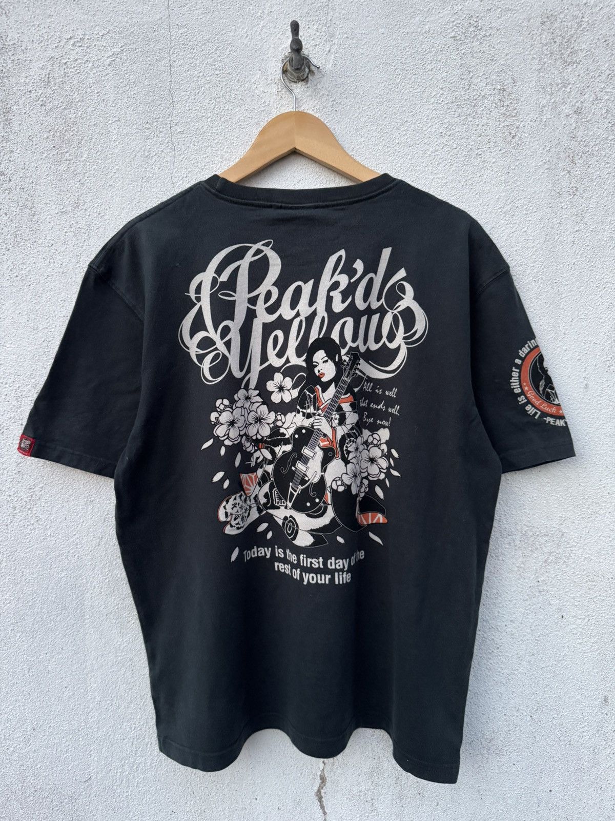 Japanese Brand Harsh Geisha Japanese Tattoos Tees Size US L / EU 52-54 / 3 - 1 Thumbnail