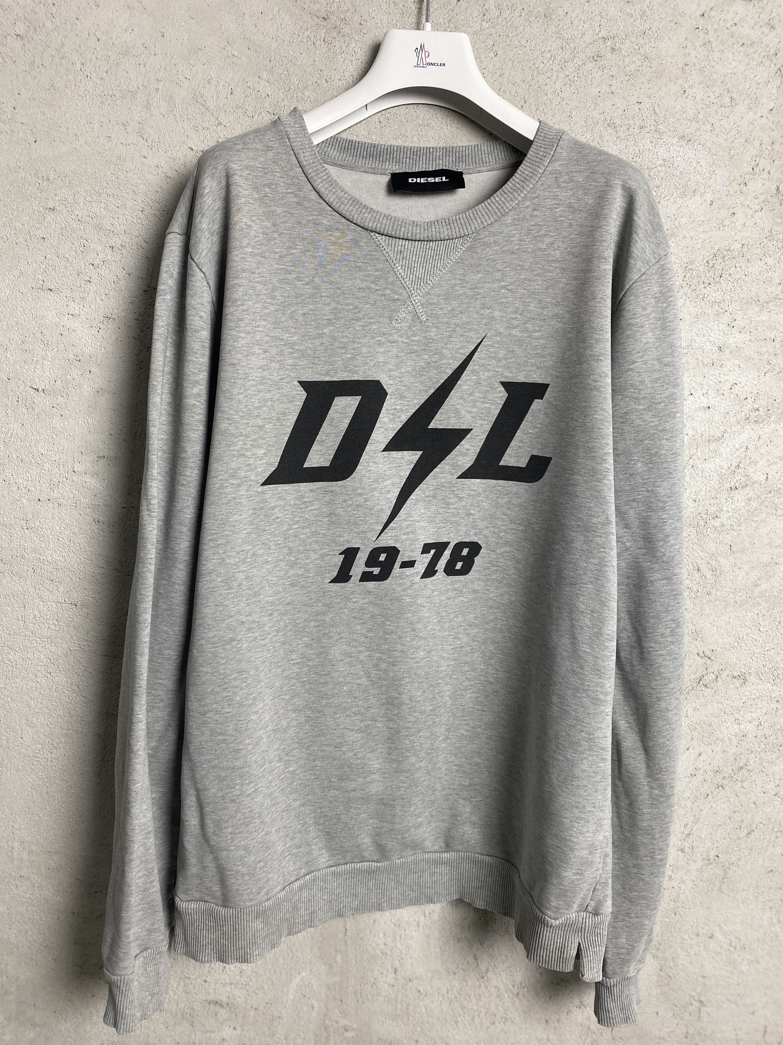 Diesel Diesel big logo sweatshirt crewneck casual skate rap Size US L / EU 52-54 / 3 - 1 Thumbnail