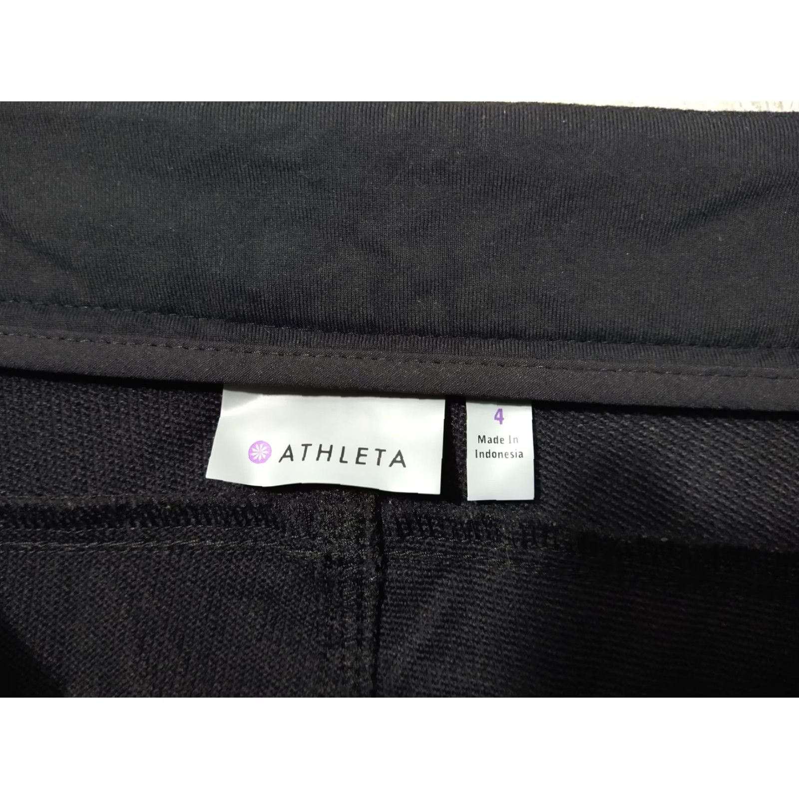 Athleta Athleta Pants Womens 4 Black Wander Stash Skinny Low Rise Nylon Spandex Stretch Athletic Hiking Size 27" / US 4 / IT 40 - 7 Thumbnail