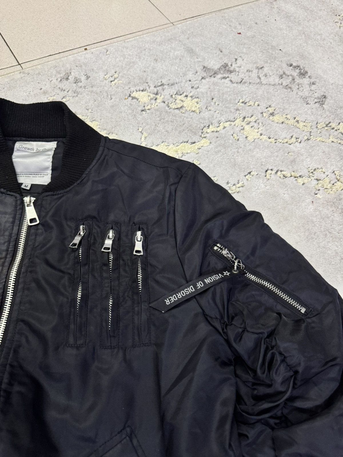 Japanese Brand GROWTH BY GRAIL BOMBER JACKET MEDIUM SIZE Size US M / EU 48-50 / 2 - 4 Thumbnail