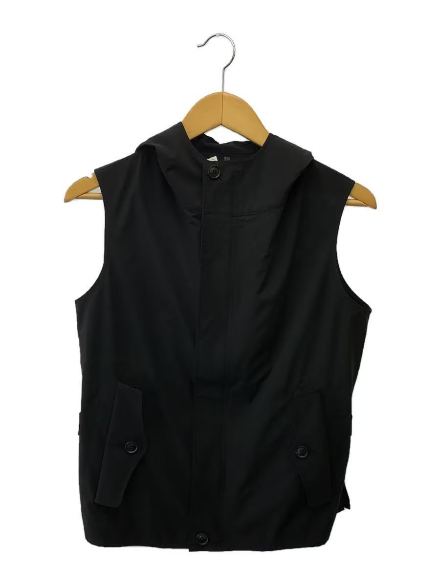image of Yohji Yamamoto Hooded Vest in Black, Men's (Size Medium)